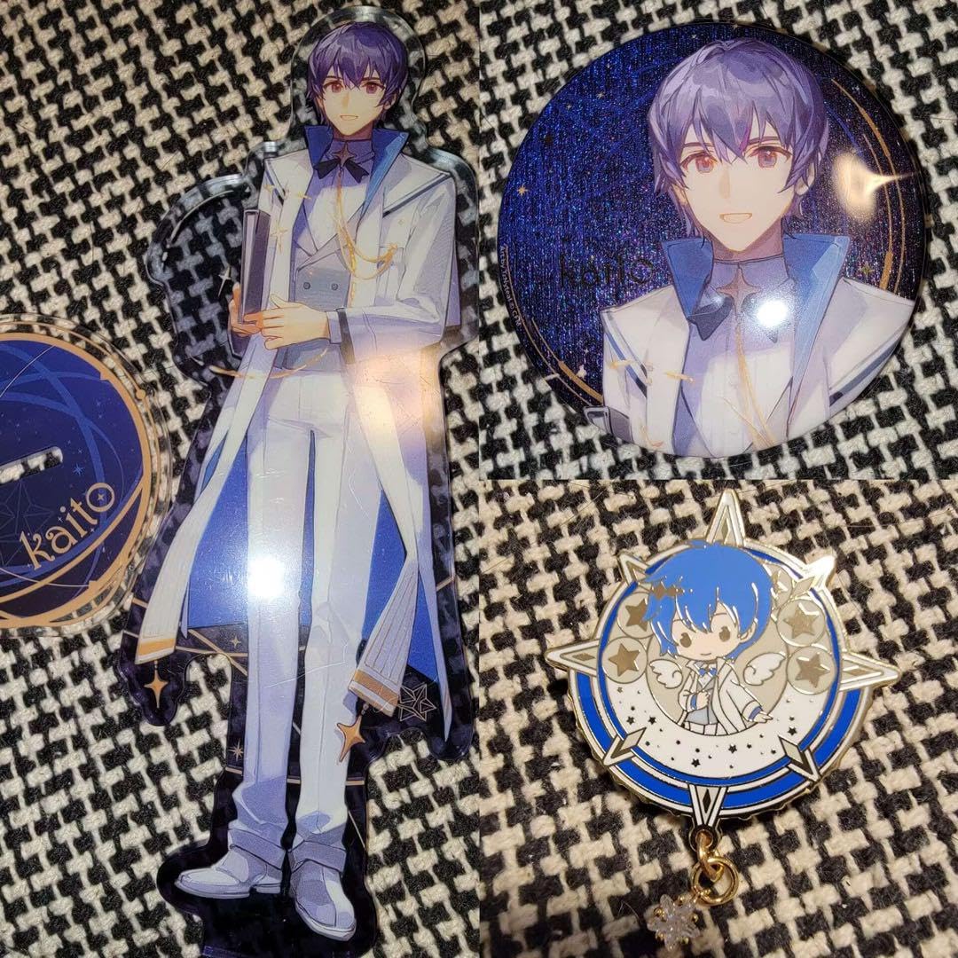 Amazon.co.jp: kaito 磁力賞 星祈の夜 bilibiliくじ 中国限定 缶バッジ  
