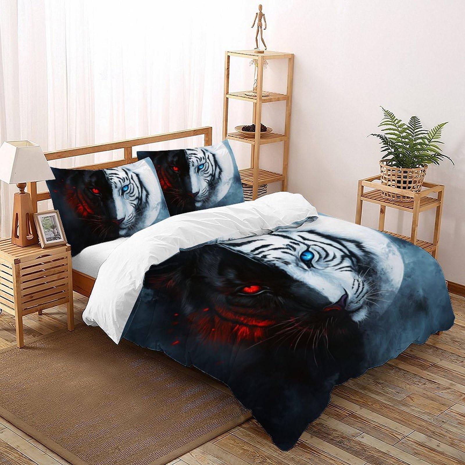 Housse de couette simple et double 200x200cm pour literie moderne