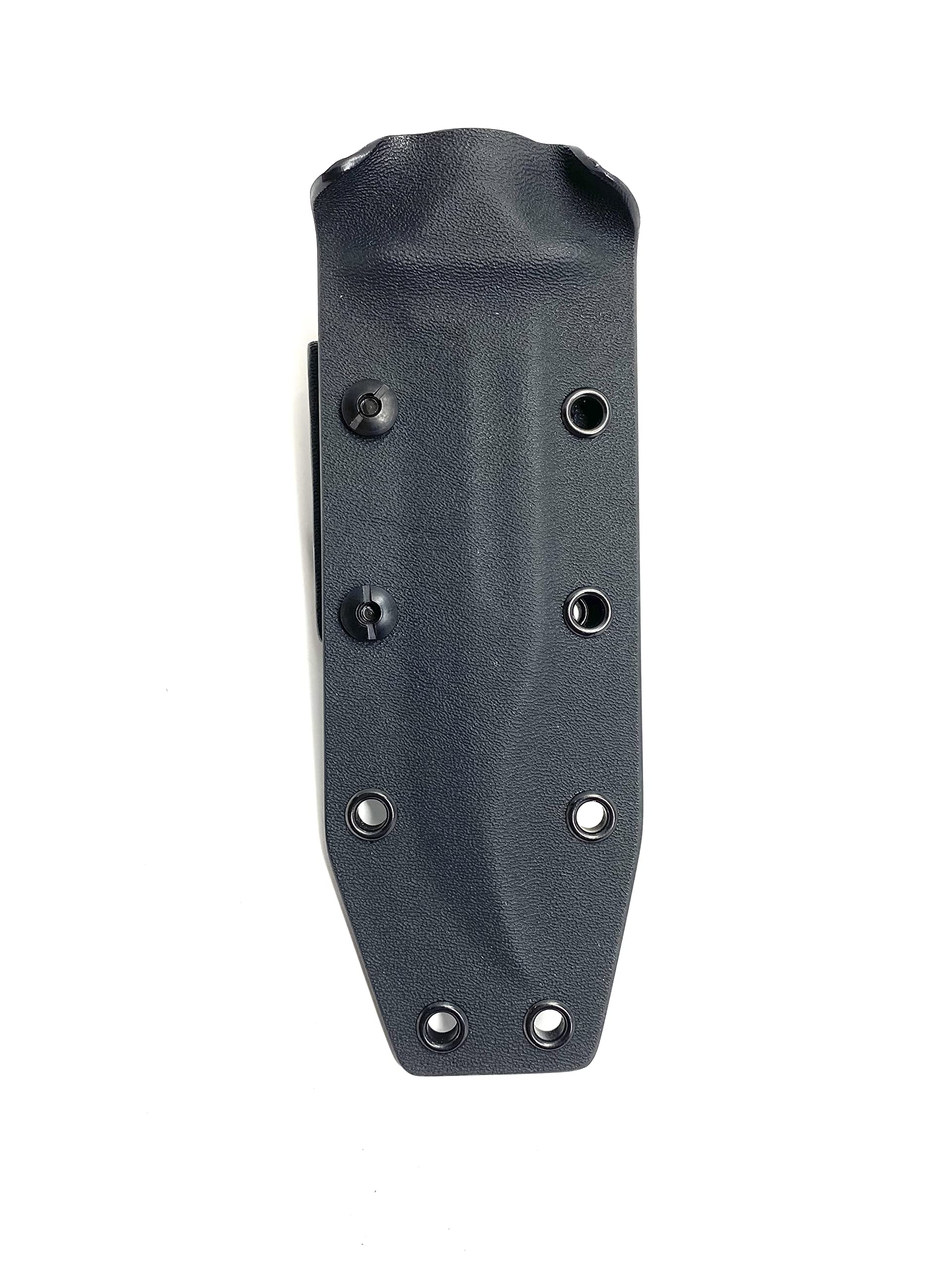 Valhalla Custom Kydex Sheath Ka-bar 1256 Fighting Knife BLACK Two Piece