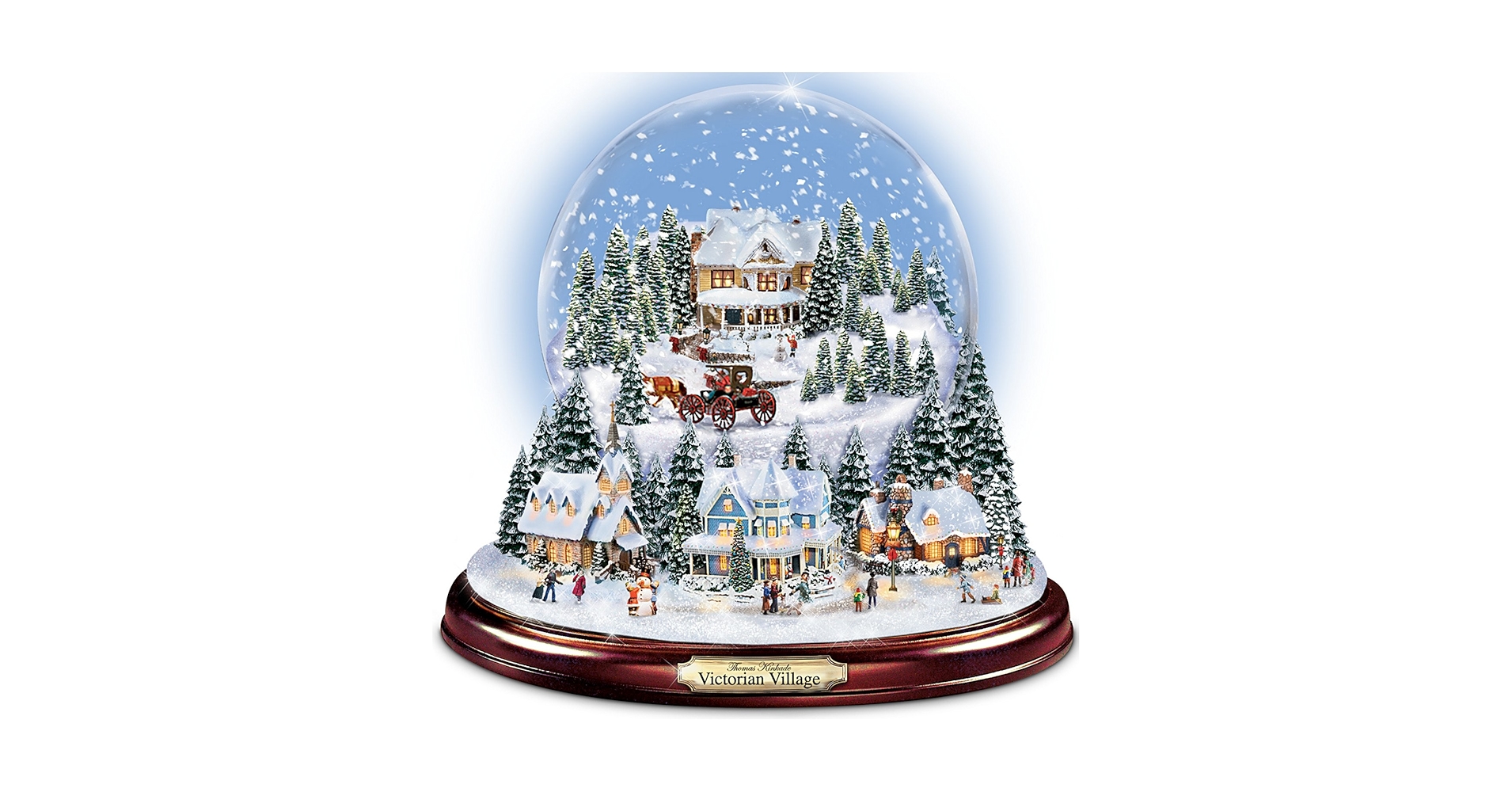 Amazon.com: The Bradford Exchange Thomas Kinkade Victorian