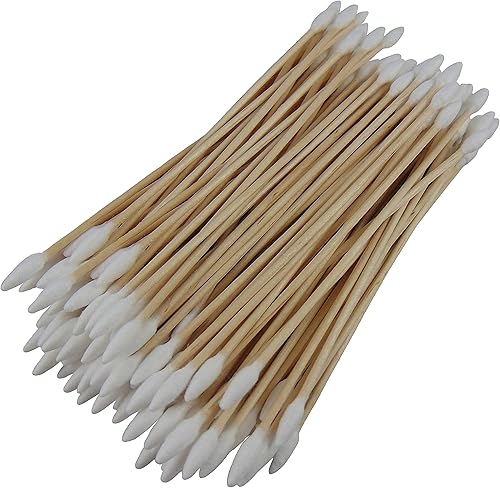 Hisopos de algodón de doble cara de 6 pulgadas de limpieza de pistola tipo III