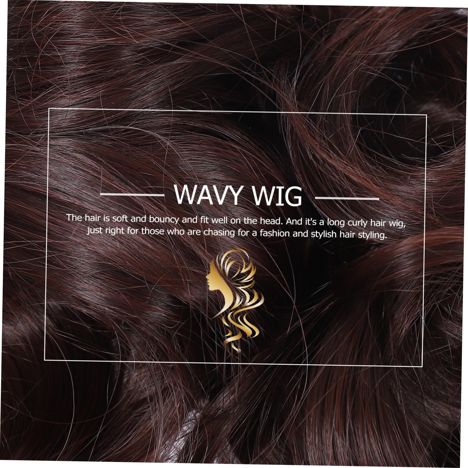 Red Peluca para Mujer Pieza, Cabello Rizado de Seda de Alta Temperatura, Estilo Elegante y Decorativo para Fiestas Temáticas y Conciertos