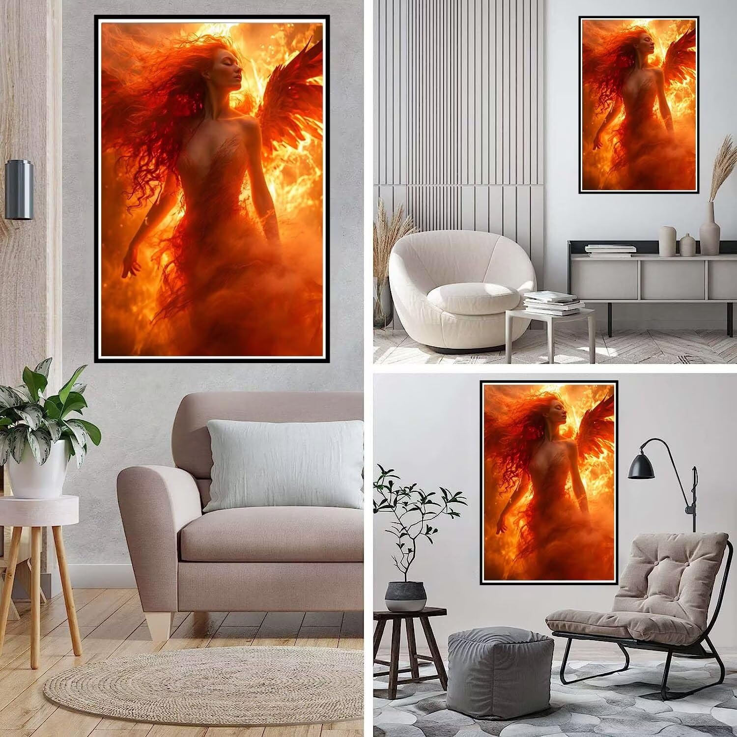 DIY 5D diamentowy obraz zestawy trzy psy 60 x 90 cm duży pełny wiertło haft krzyżykowy klej diamentowy haft dom płótno sztuka ścienna dekoracja L2187
