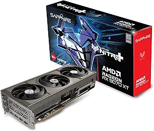 Sapphire 11348-01-20G Nitro+ AMD Radeon™ RX 9070 XT Gaming OC Graphics Card with 16GB GDDR6, AMD RDNA 4