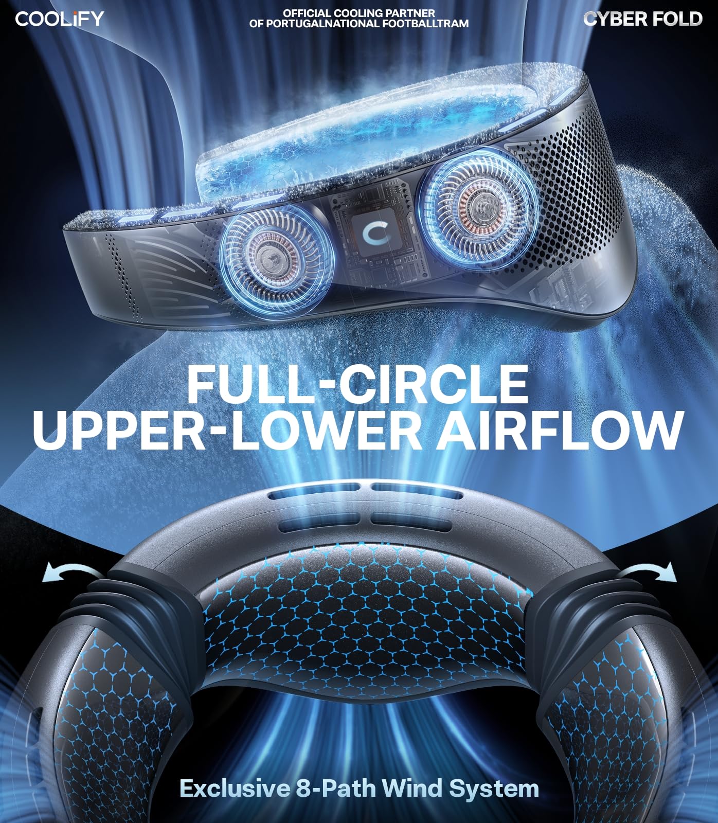Amazon.com: TORRAS 2026 COOLiFY Cyber Fold AI Neck Air Conditioner