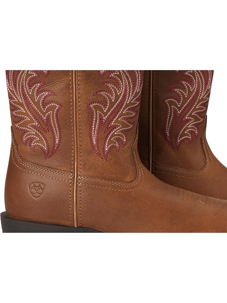 Brown Ariat Round Up Narrow Cutter Toe