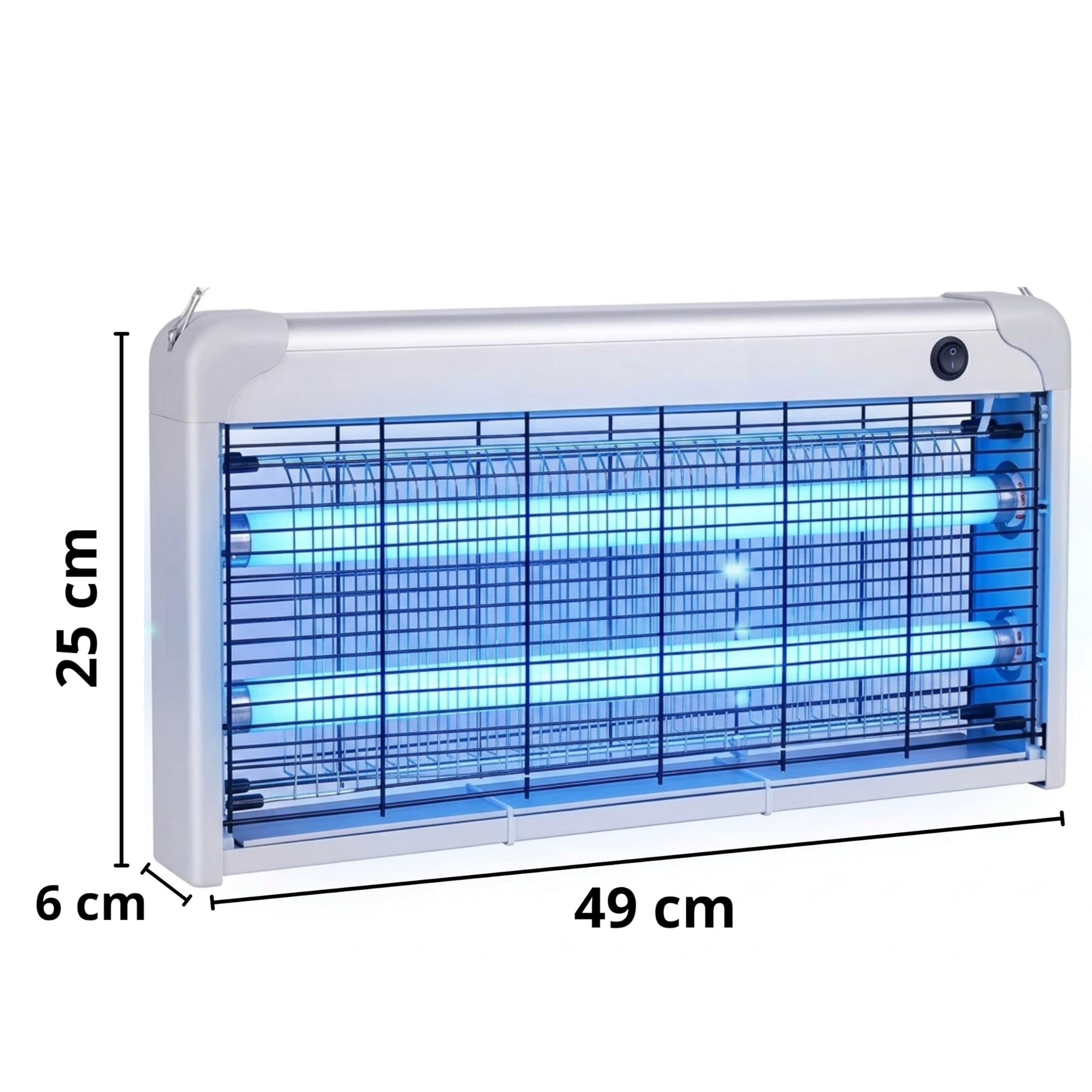 Yasta Lampada Antizanzare 30W – Zanzariera Elettrica per Interno ed Esterno – Potente Trappola per Zanzare, Mosche e Insetti – Vassoio Rimovibile Facile da Pulire