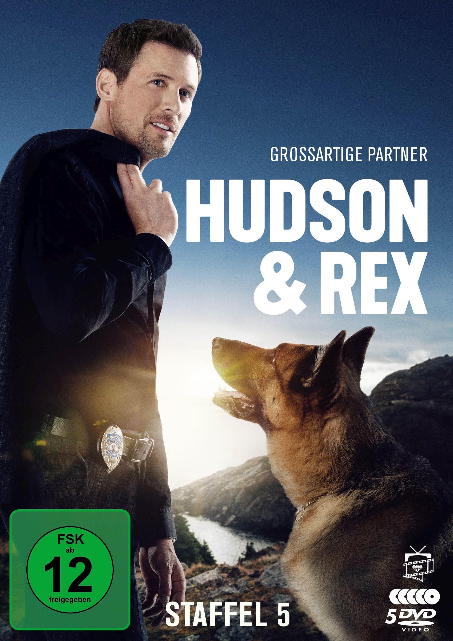 Hudson und Rex Temporada 5 en DVD con todos los episodios de la serie policiaca