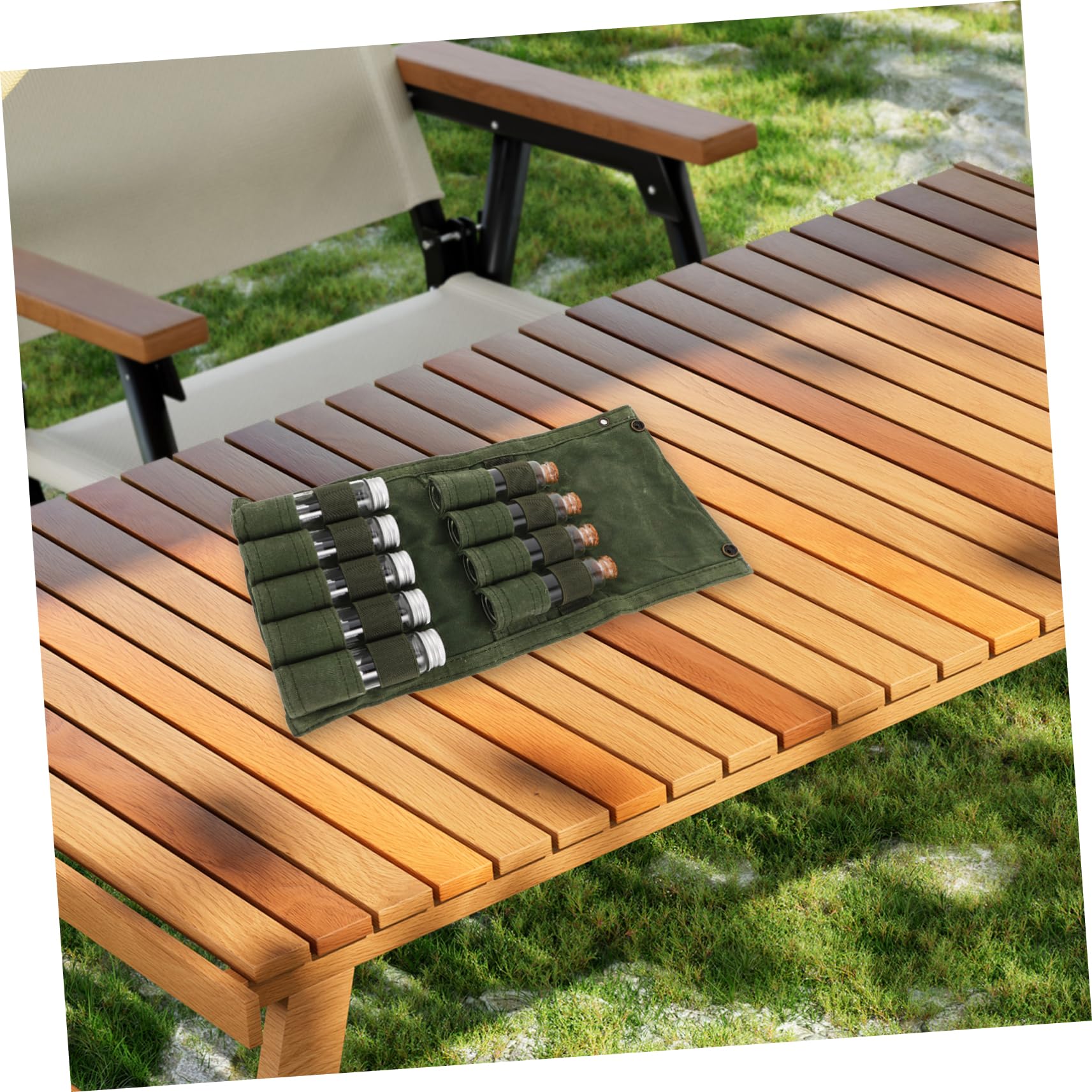 TOYANDONA Juego de Recipientes para Especias de Camping de Vidrio 1 Set