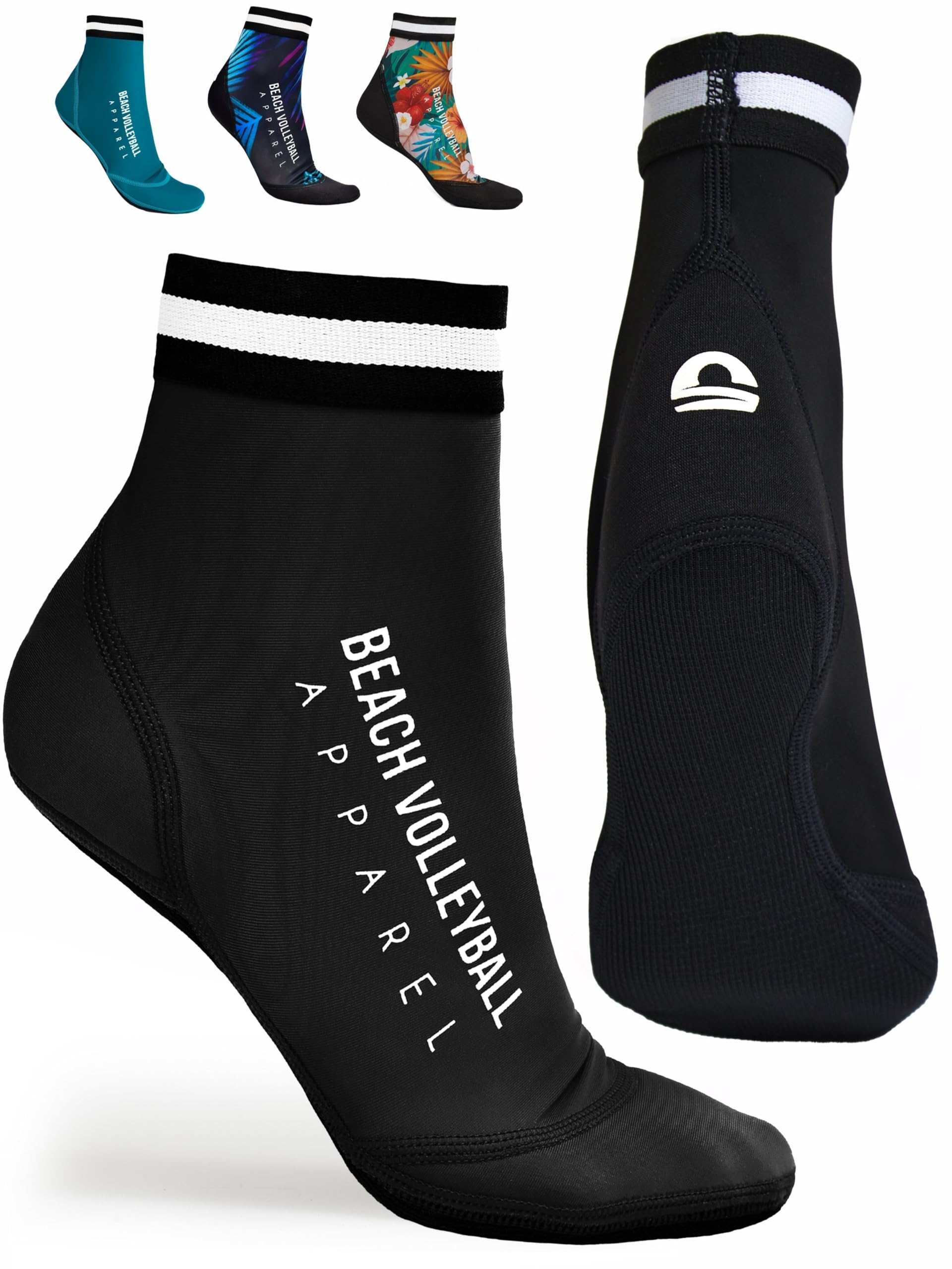 Momevo Beachmates Beachvolleyball Socken - schützende Beachsocken aus Neopren und Elasthan - idealer Kälte und Hitzeschutz