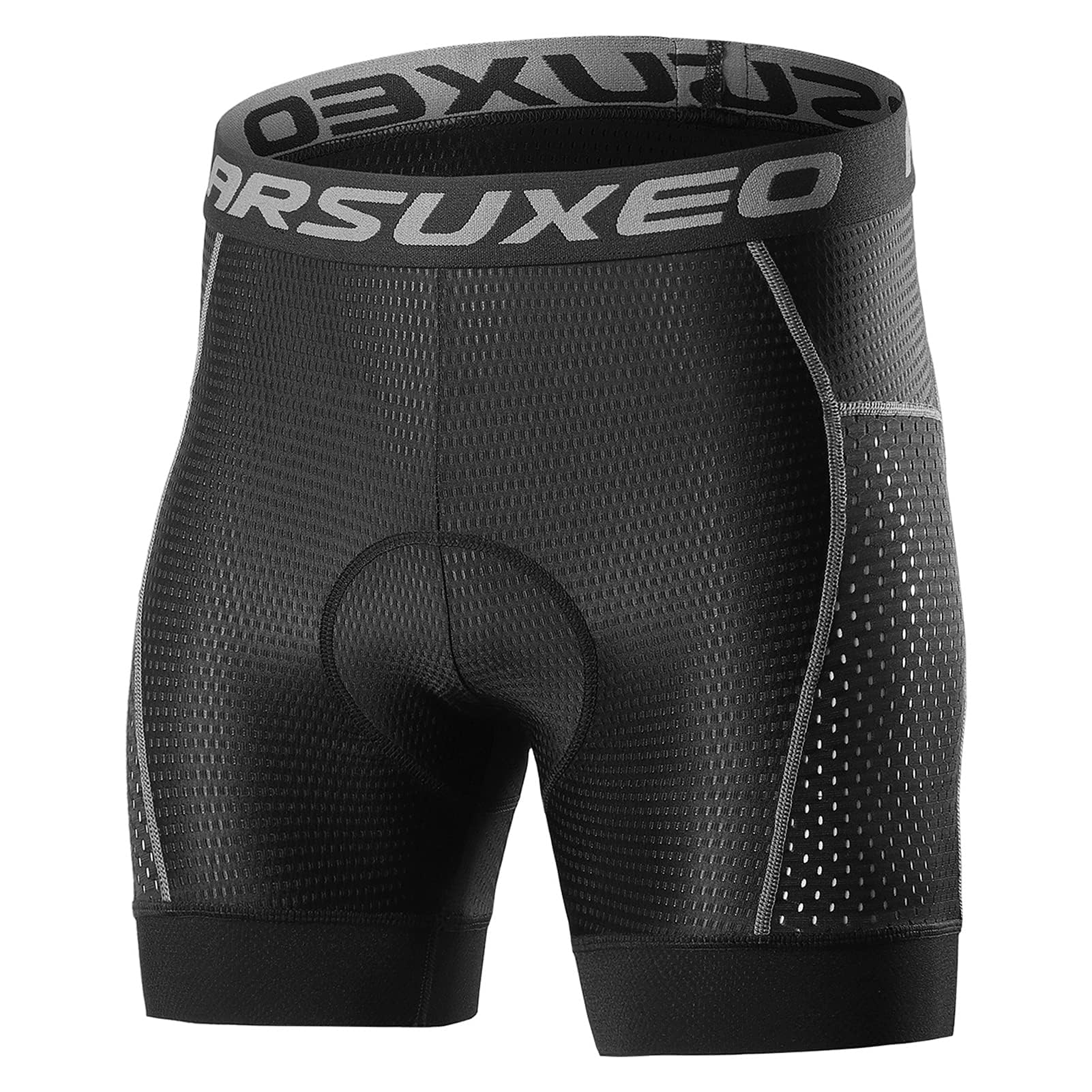 Lixada Pantaloncini da Ciclismo da Uomo Pantaloncini da Bicicletta con Imbottitura per Cuscino