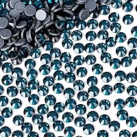 Vista 167 de 1440 piezas de diamantes de imitación termoadhesivos SS20 color púrpura2 con parte posterior plana, gemas de cristal de vidrio para ropa, camisas