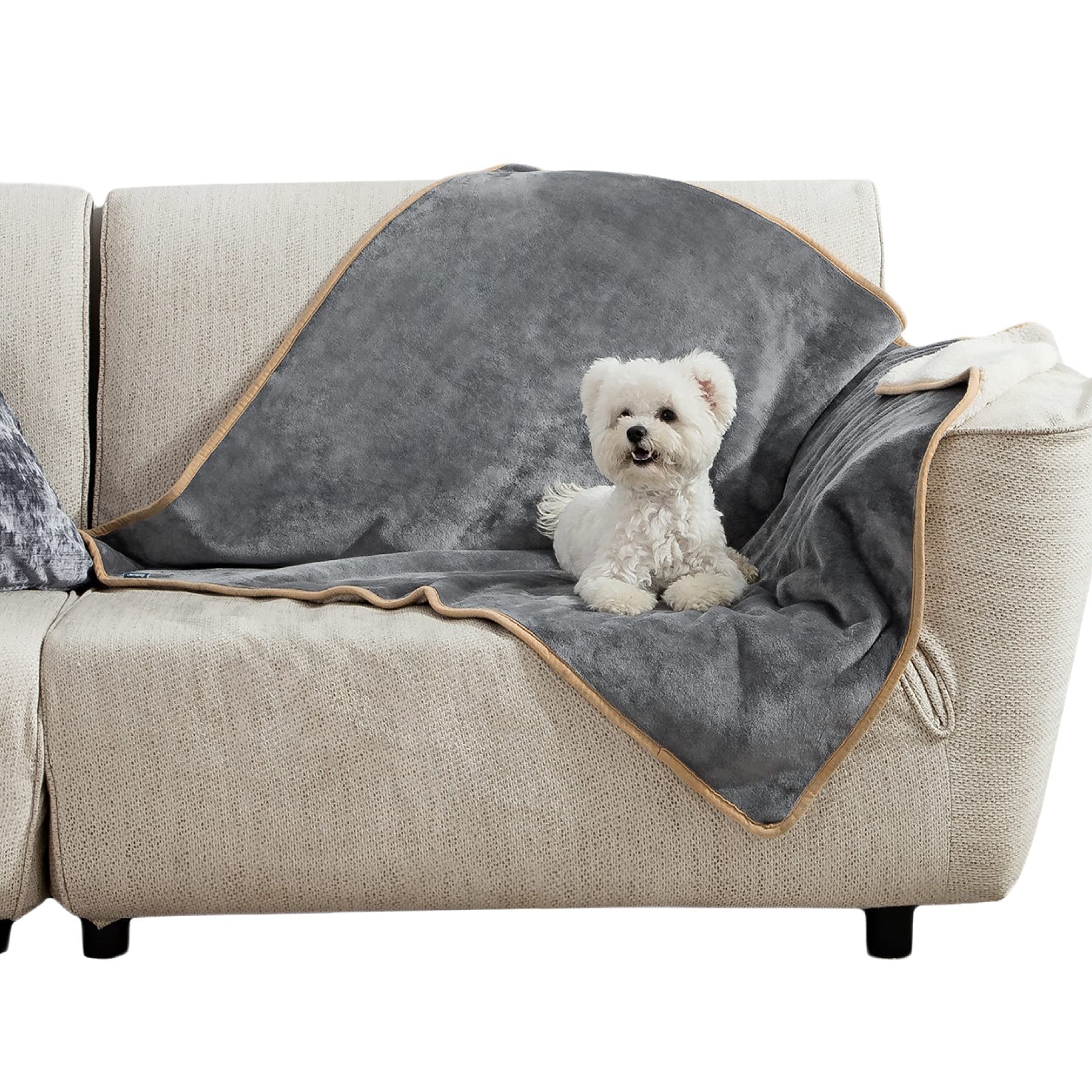Amazon.com : Bedsure Waterproof Dog Blankets for Medium Dogs