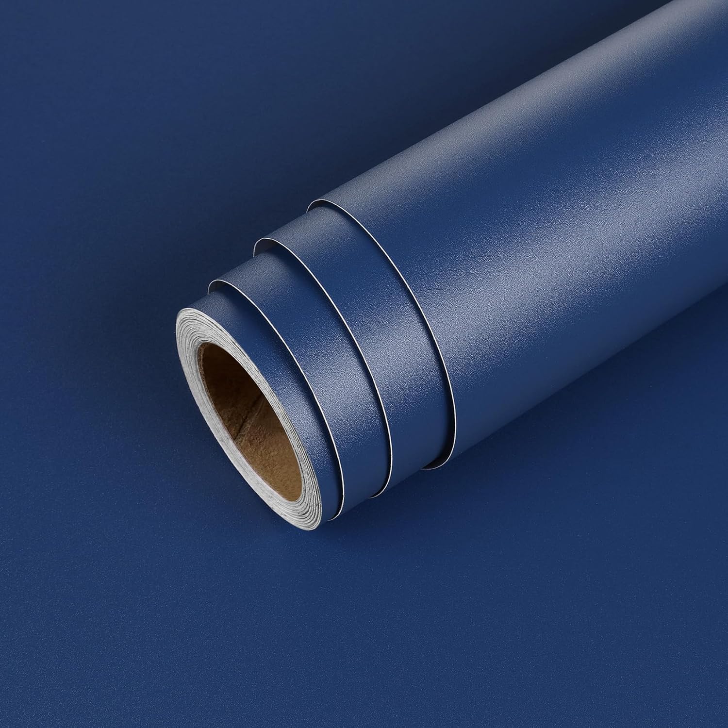 Livelynine 15.8x394 Blue Peel and Stick Wallpaper for Bathroom Waterproof Renter Friendly Bedroom Wallpaper Accent Wall Covering Cabinet Contact Paper Waterproof Kitchen Vinyl Wrap Sticky Boys Ideas