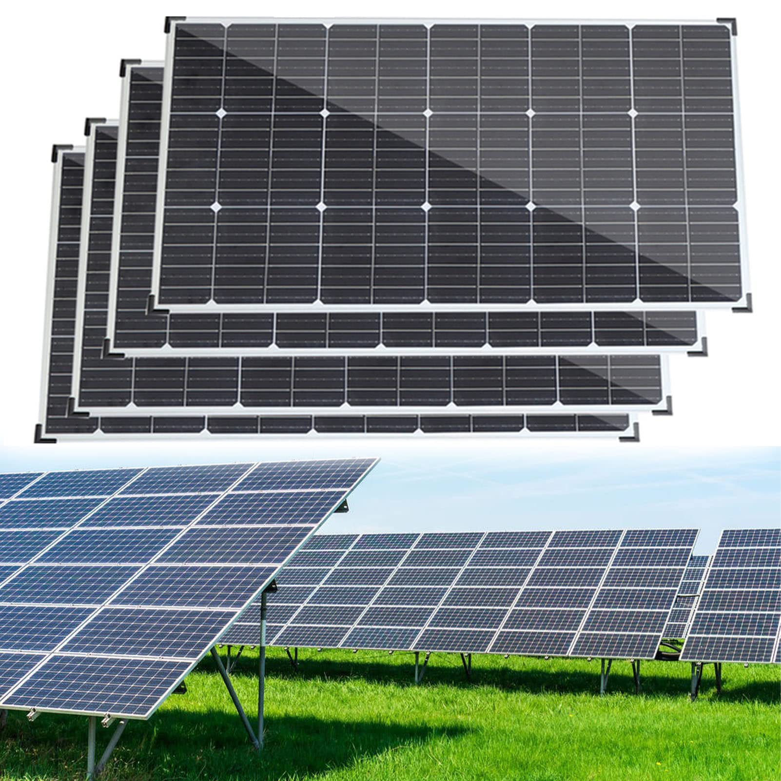 Kit De Panneau Solaire Monocristallin 400 W 600 W 800 W 1200