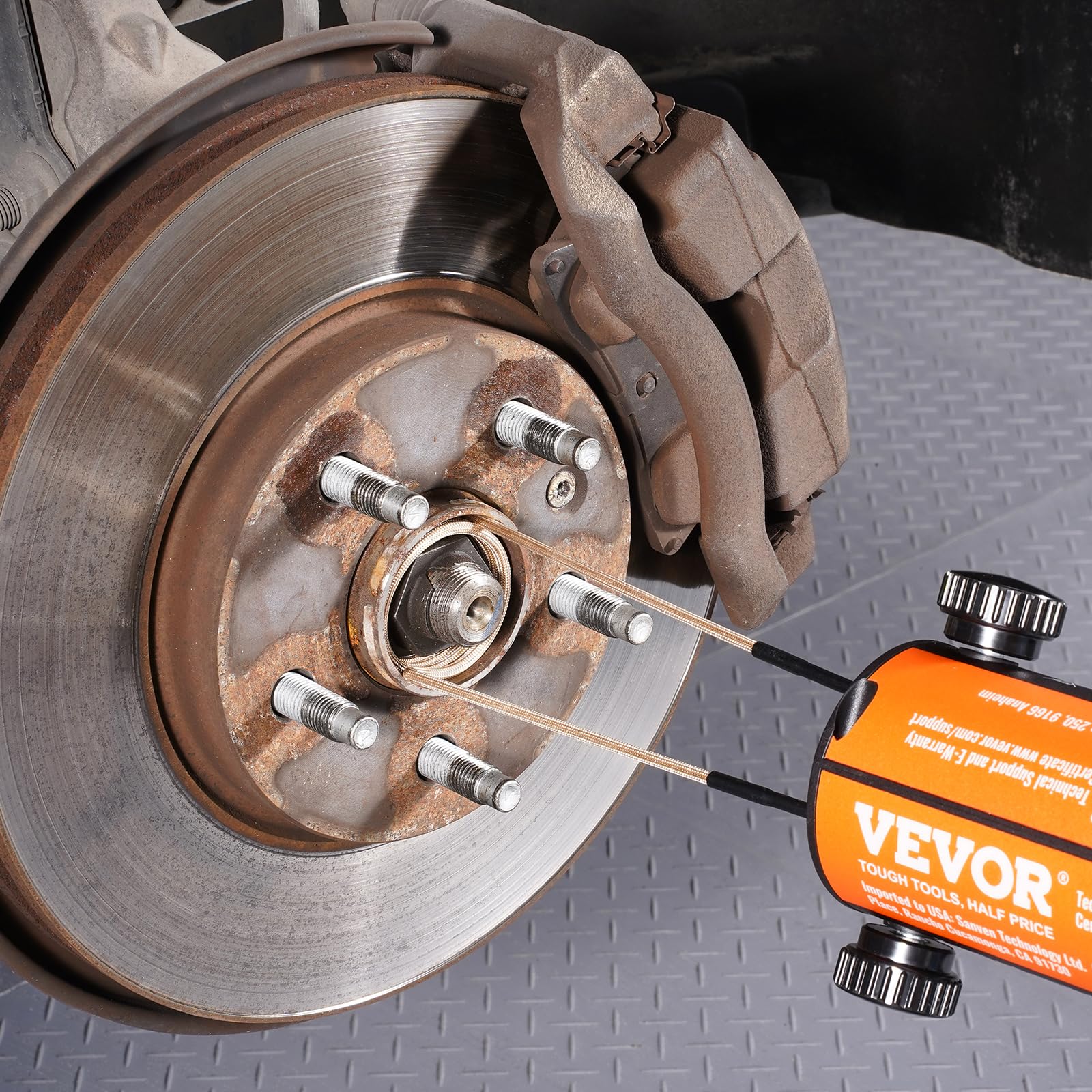 VEVOR Kit de Chauffage à Induction Magnétique 1 kW, Appareil de Chauffage par Induction Portatif, Chauffe-Boulon à 8 Bobines, pour Retirer les Boulons et Écrous Rouillés Réparation Automobile