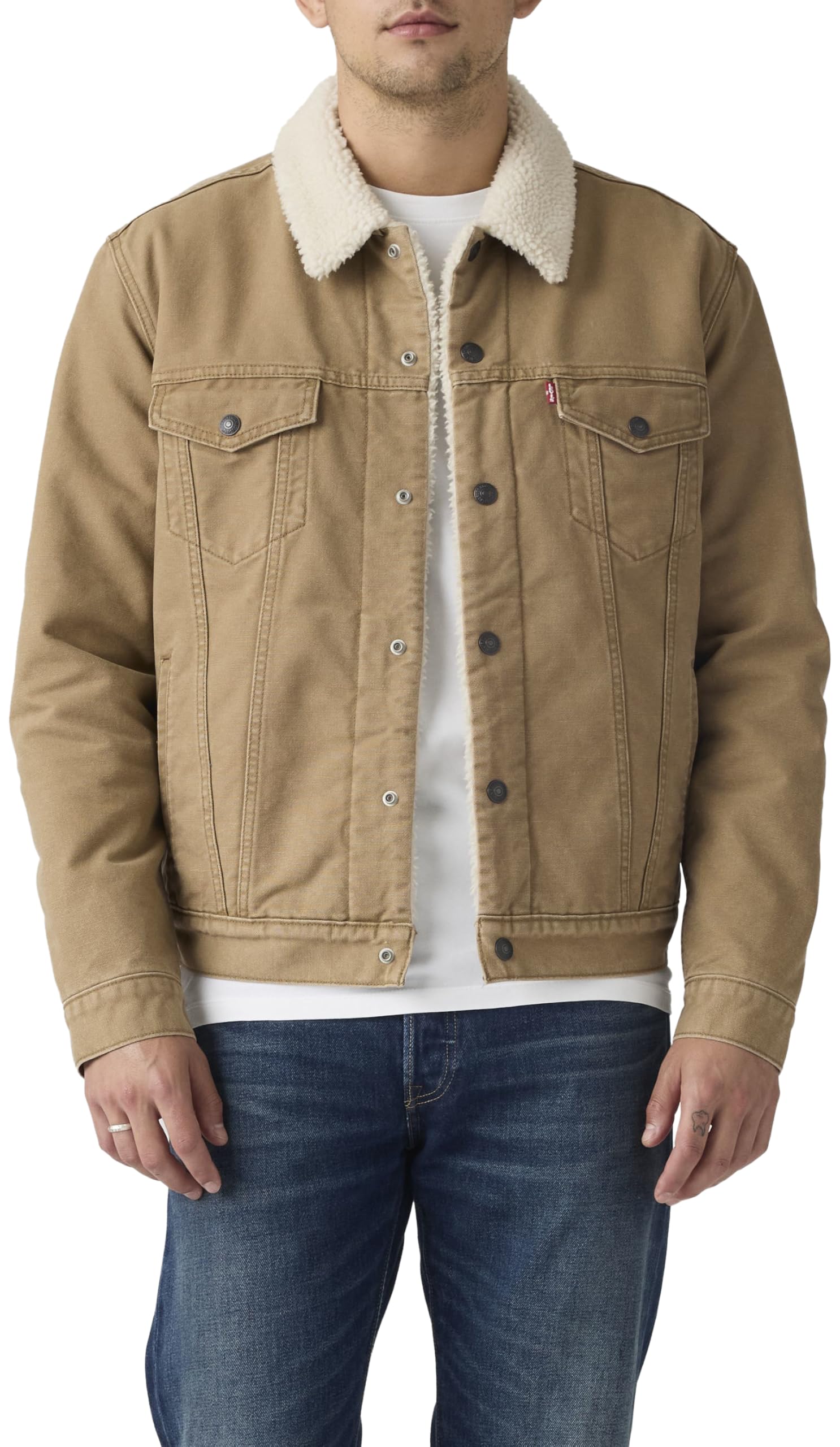 Levi's Herren Type 3 Sherpa Trucker Jacke