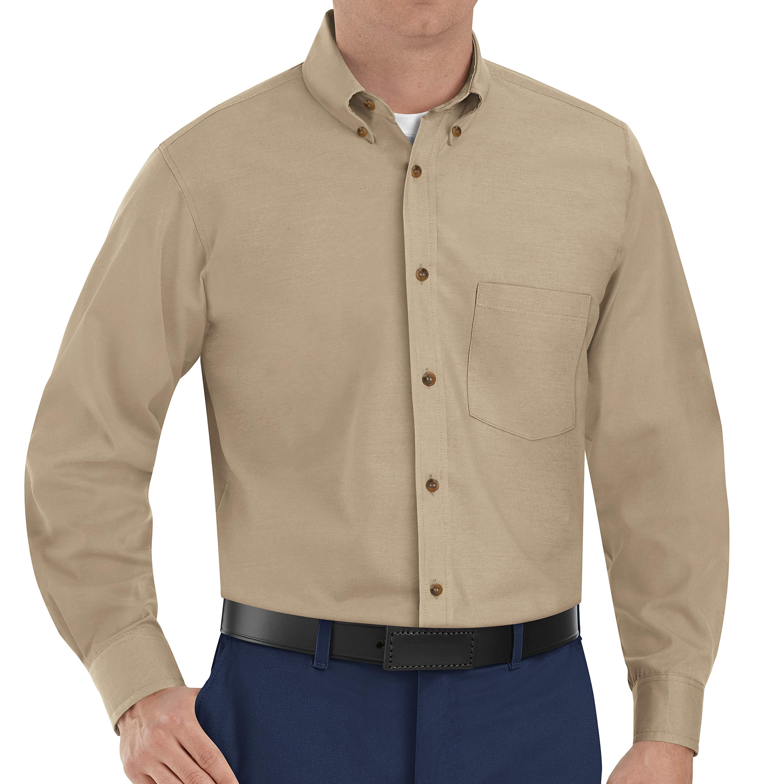 Red Kap Men's Poplin Dress Shirt