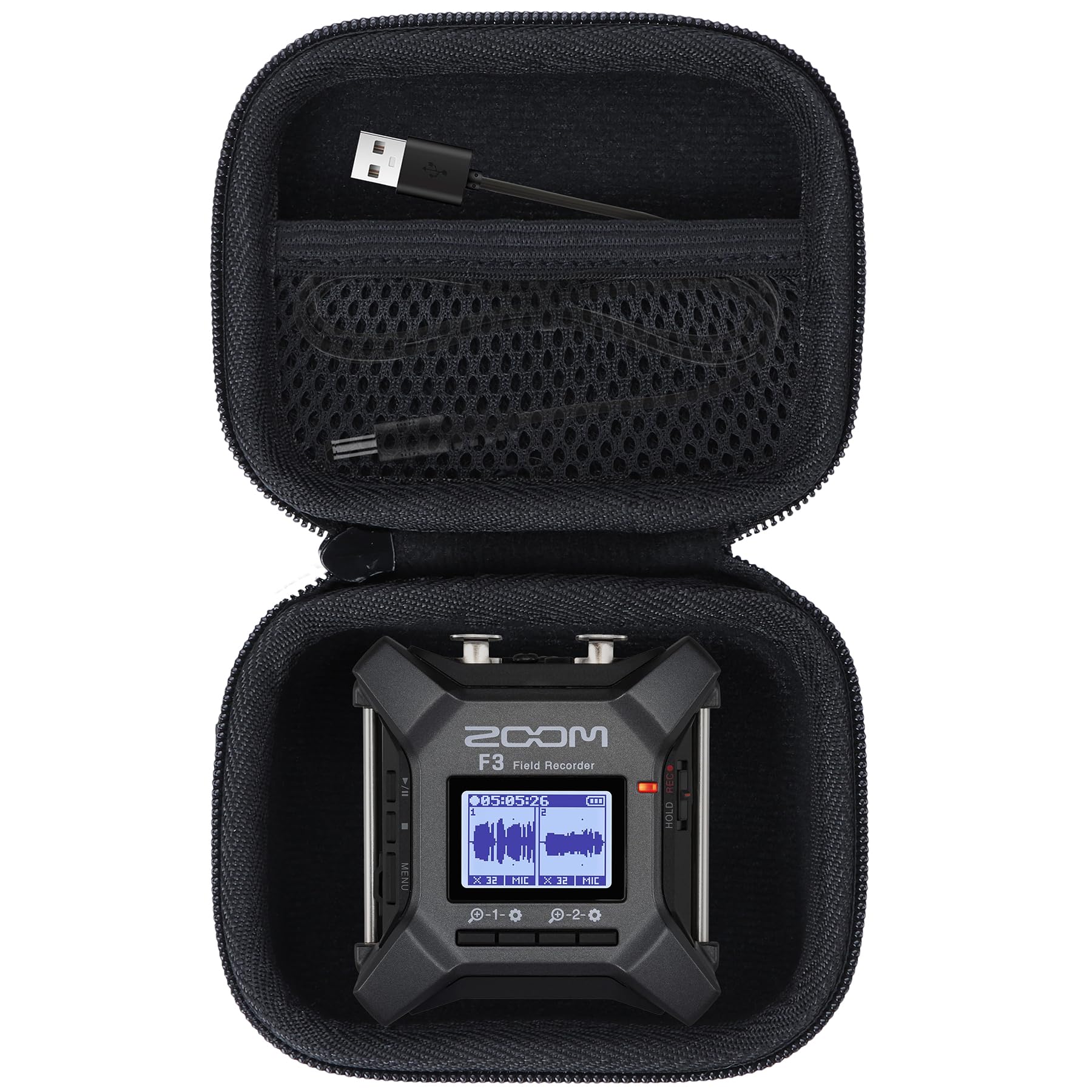 ZOOM F3 フィールドレコーダー ケース付き ZOOM F3 フィールドレコーダー ズーム | 島村楽器オンラインストア