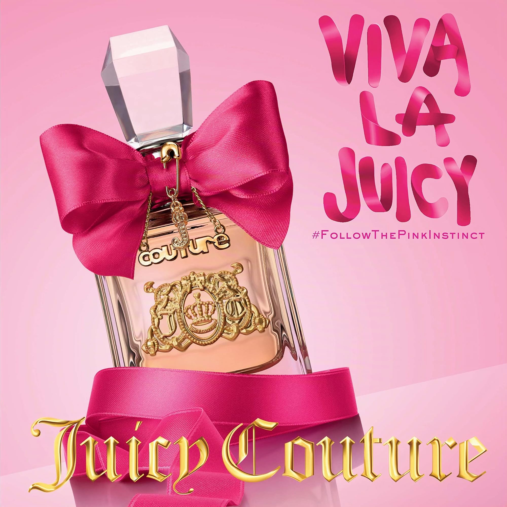 Juicy Couture - Viva La Juicy - Gold Couture - Eau de Parfum pour Femme - Senteur Florale Fruitée & Gourmande - Spray Vaporisateur - Fragrance Sensuelle - Parfum Durable