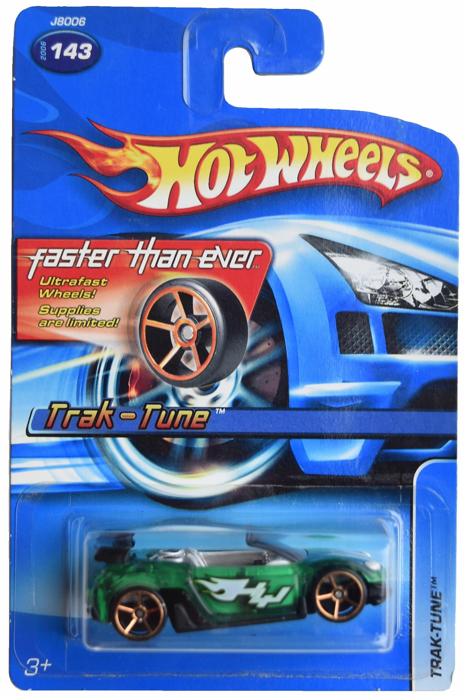 Hot Wheels Trak - Tune, Faster Than Ever #143 [Green]