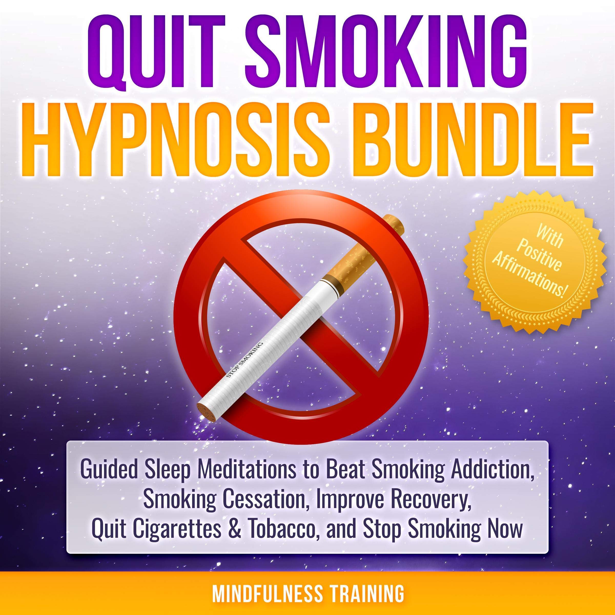 Cover art for Quit Smoking Hypnosis Bundle with Positive Affirmations
