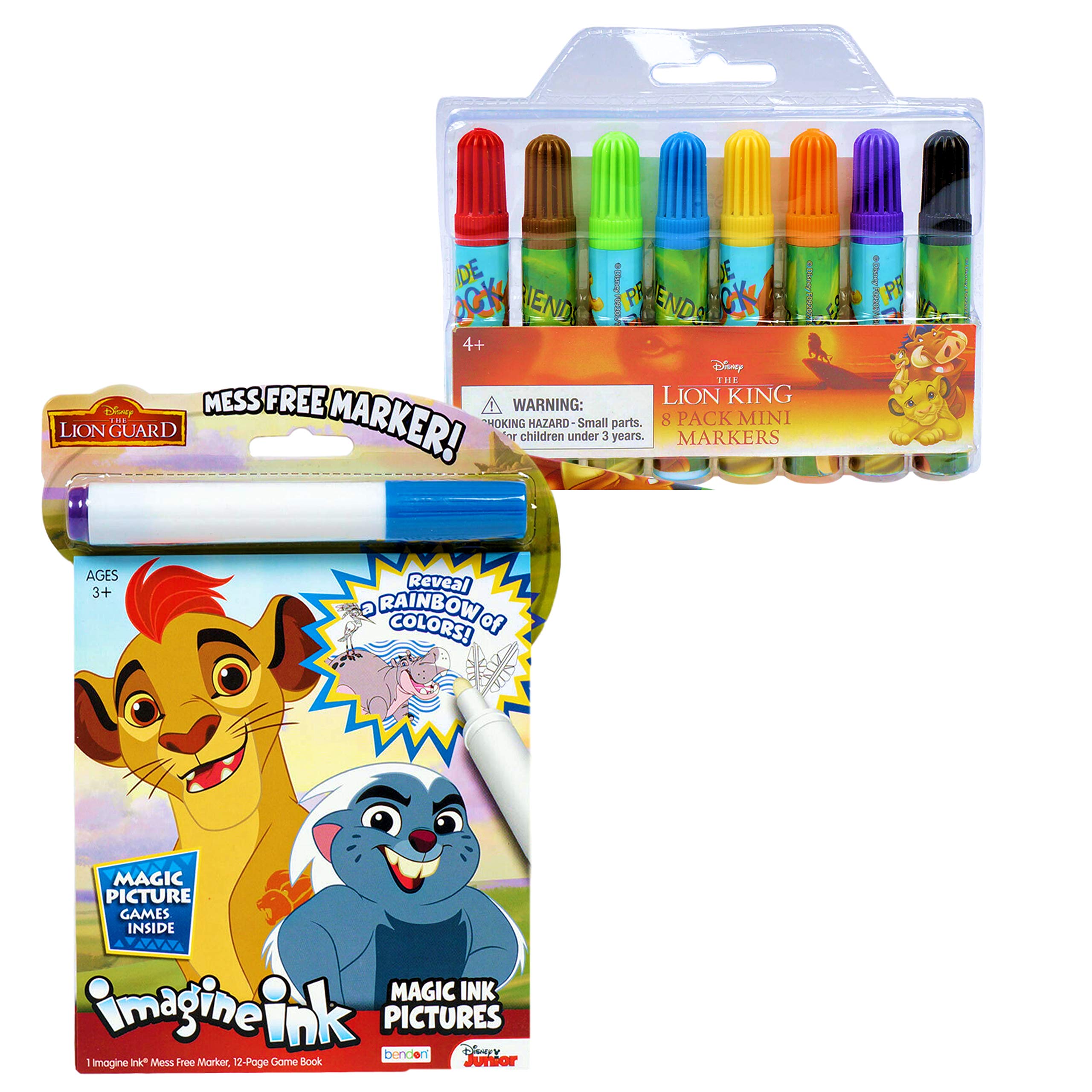 Lion Guard Coloring Book Super Set Bundle - 2 Lion Guard Coloring Books