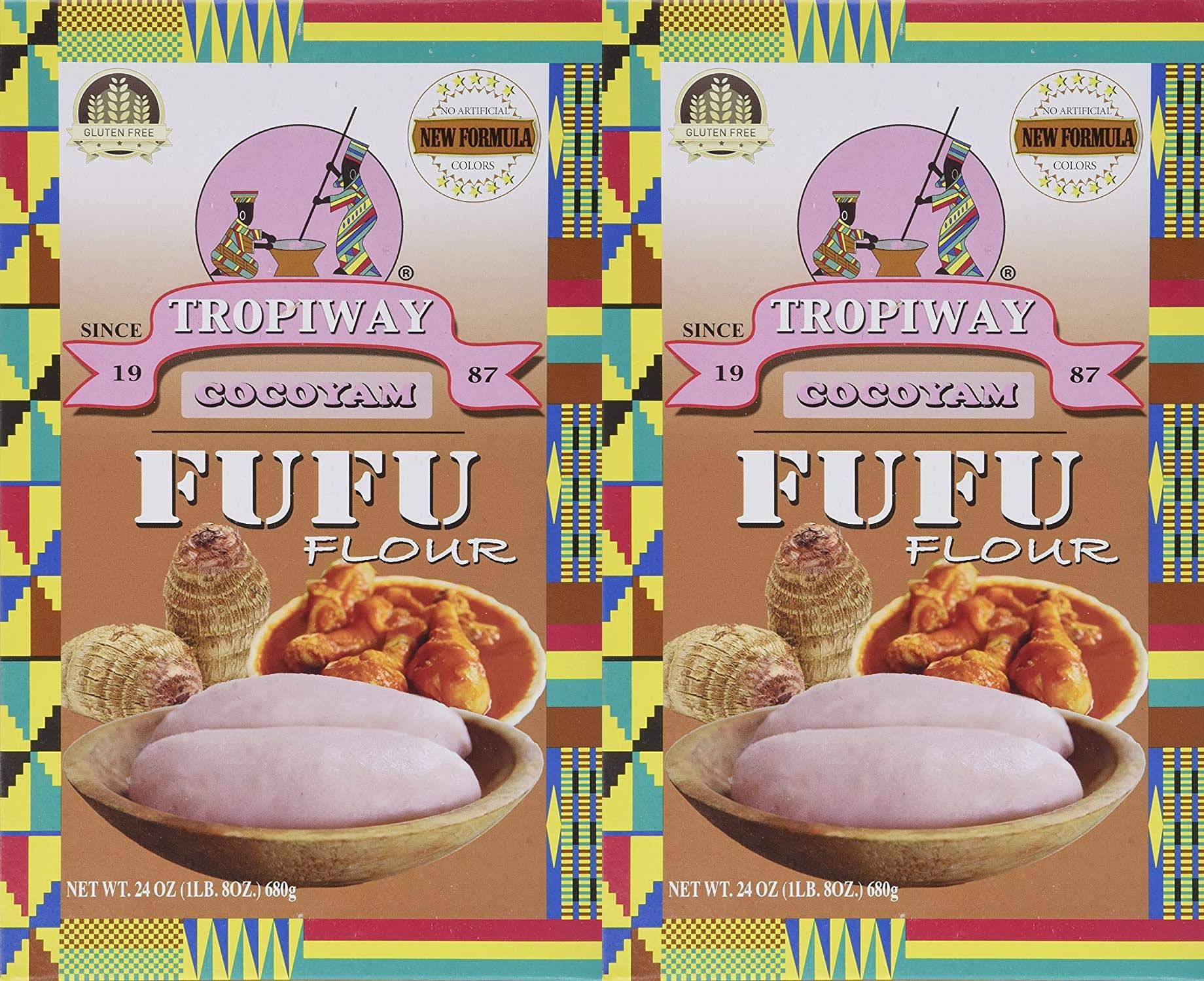 Tropiway Cocoyam FuFu Flr - Confezione da 2 pezzi