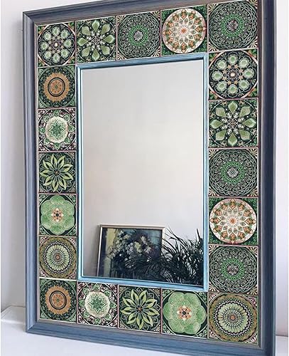 Miniatura 2 de 24 calcomanías para azulejos para despegar y pegar, pegar en azulejos en muro para cocina, azulejos de pared, azulejos de baño, calcomanías