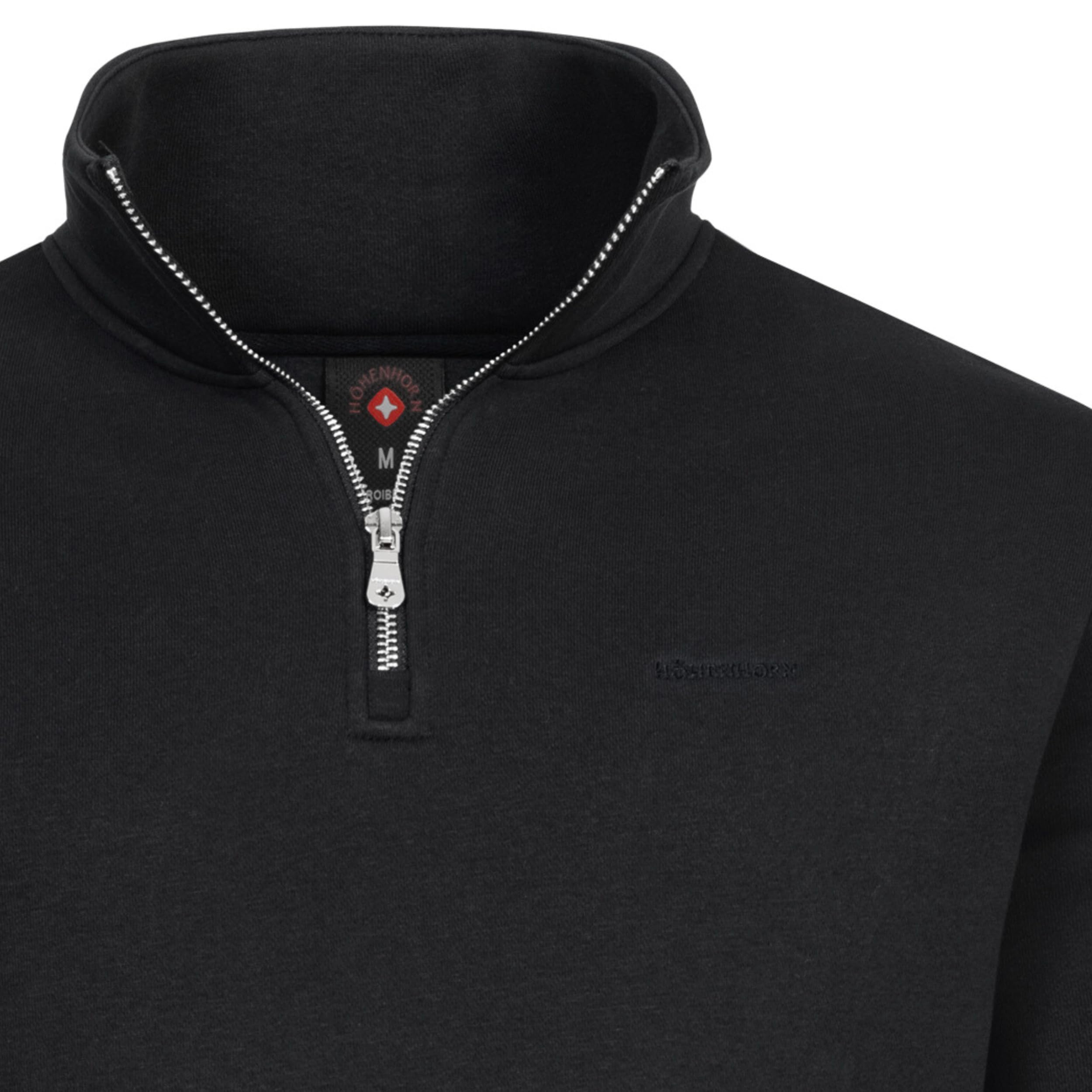 Höhenhorn Troiberg Sudadera con Cremallera de 1/4 para Hombre, Troyer con Cuello, Azul, 3XL, Azul, 3XL