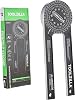 Toolzilla 7 Aluminum Miter Saw Protractor Angle Finder - Measuring Tool with Multiple Scales for Woodworking, Metalworking and All Building Industries