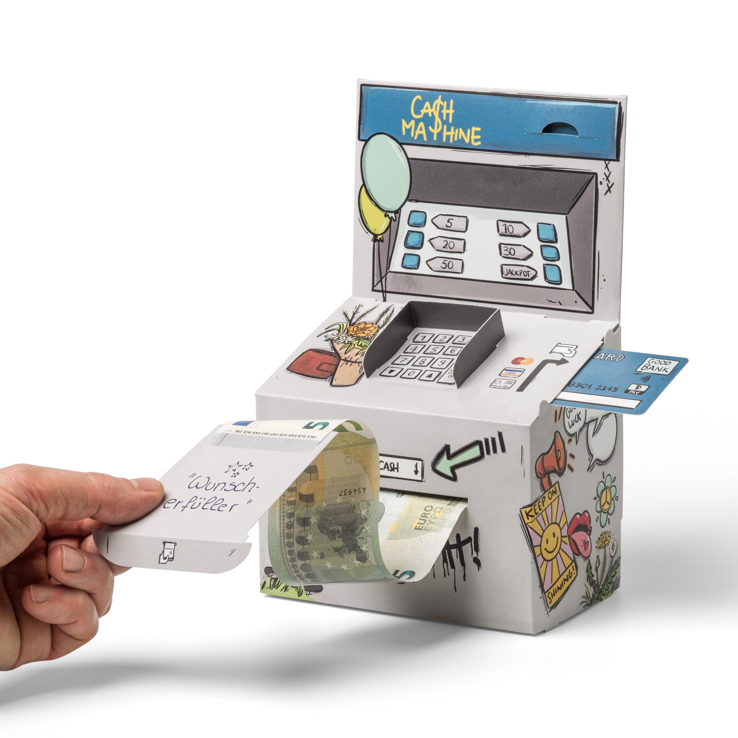 spielzeug geldautomaten Amazon.de: SURPRISA Geld-O-Mat Geldgeschenk Verpackung – Kreatives DIY