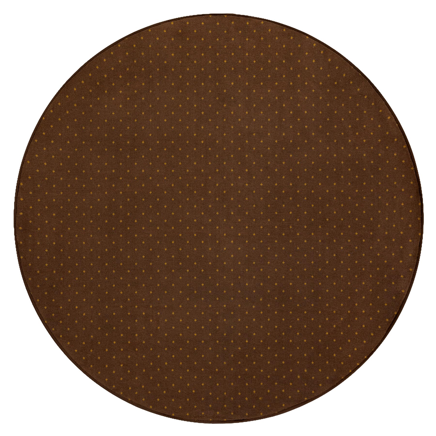 rugsx Tapis Aktua pour Salon et Chambre Marron Cercle 150 cm