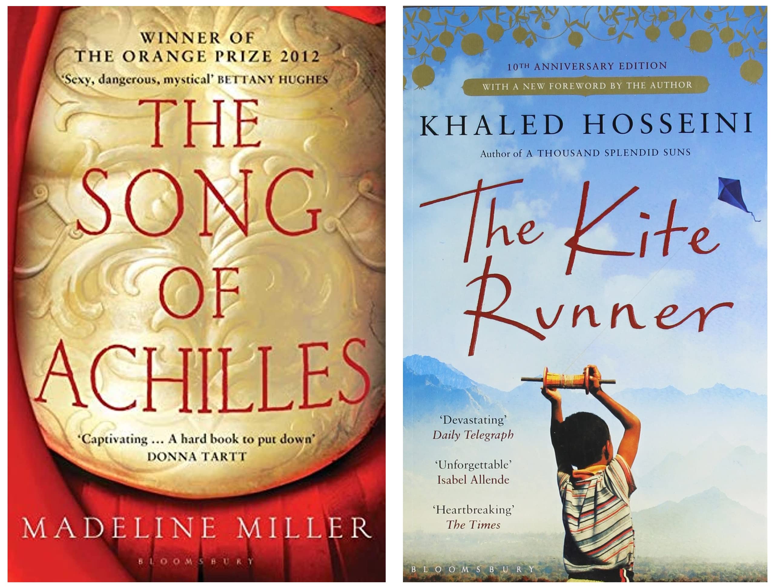 The Song of Achilles & The Kite Runner: Tenth anniversary edition