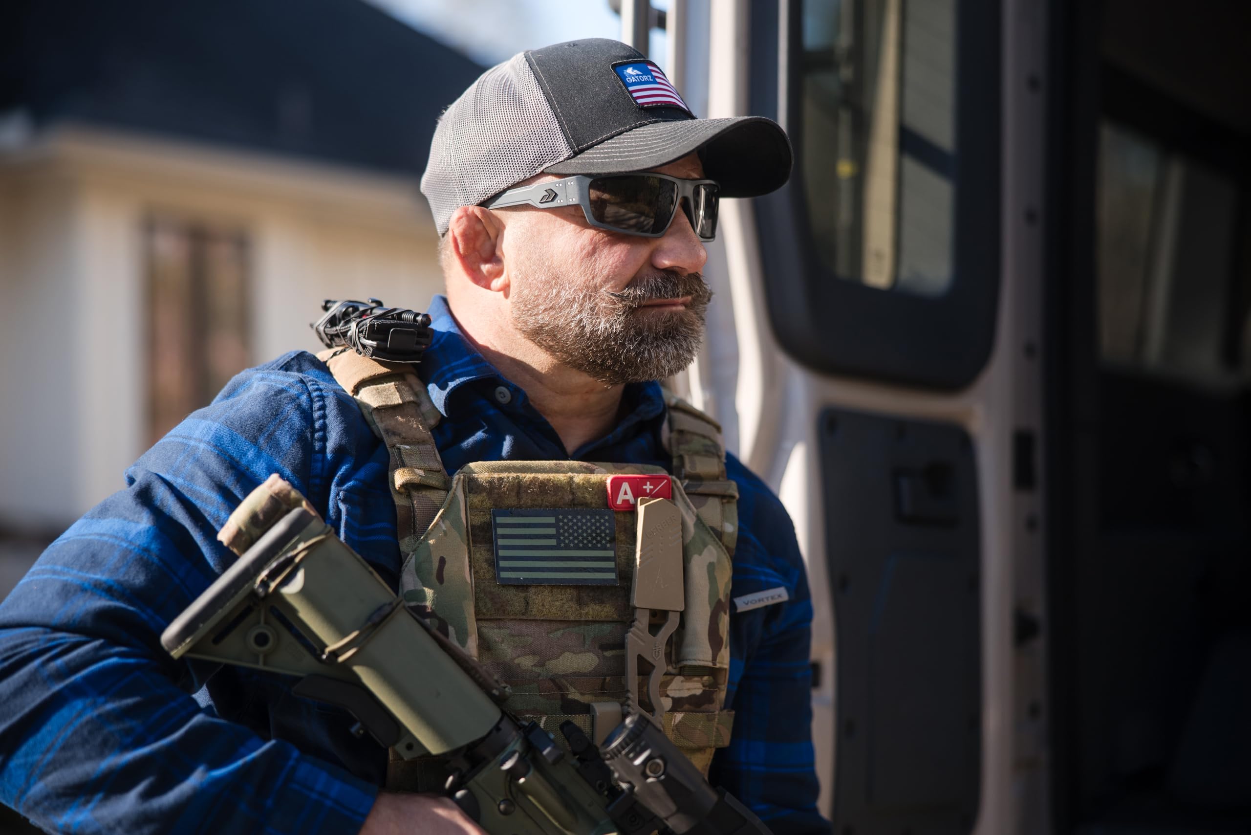 Gatorz Warhawk ANSI Z87+/MILSPEC - Gafas de sol balísticas, fabricadas en los Estados Unidos