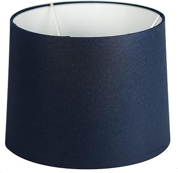 SMALL Lampshade 9"x10"x7.5" for Small Lamp - Uno Fitter Navy Blue