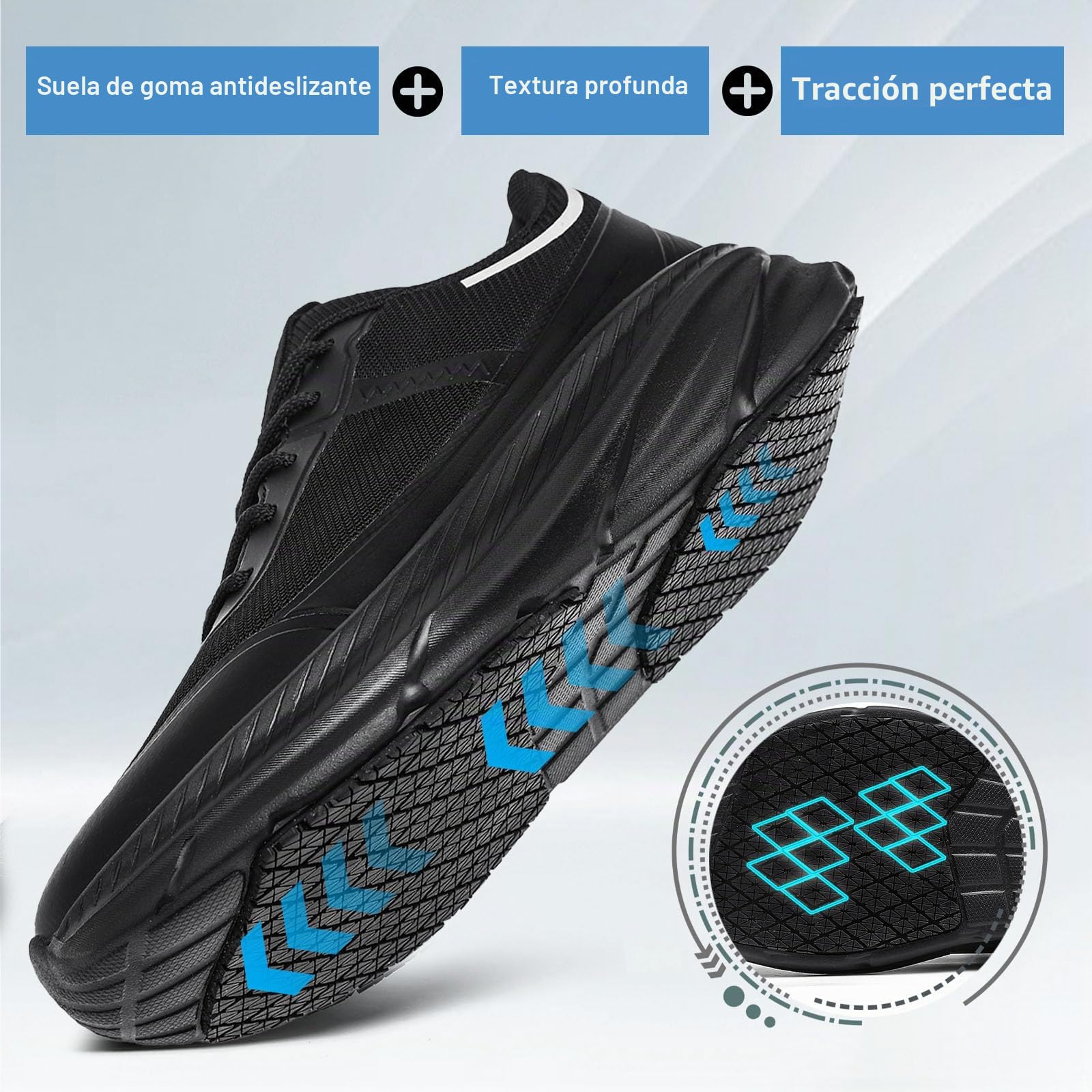 Zapatos Cocina Hombre para Mujer Zapatos de Trabajo Antideslizantes Zapatos de Chef Impermeables Profesionales para Hombre Cómodos Acolchados, Deportivo, Antideslizantes Sin Puntera de Acero