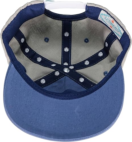 Miniatura 5 de Sendero Provisions Co Parche serigrafiado 6 Shooter Snapback Sombrero gris talla única Gris talla única