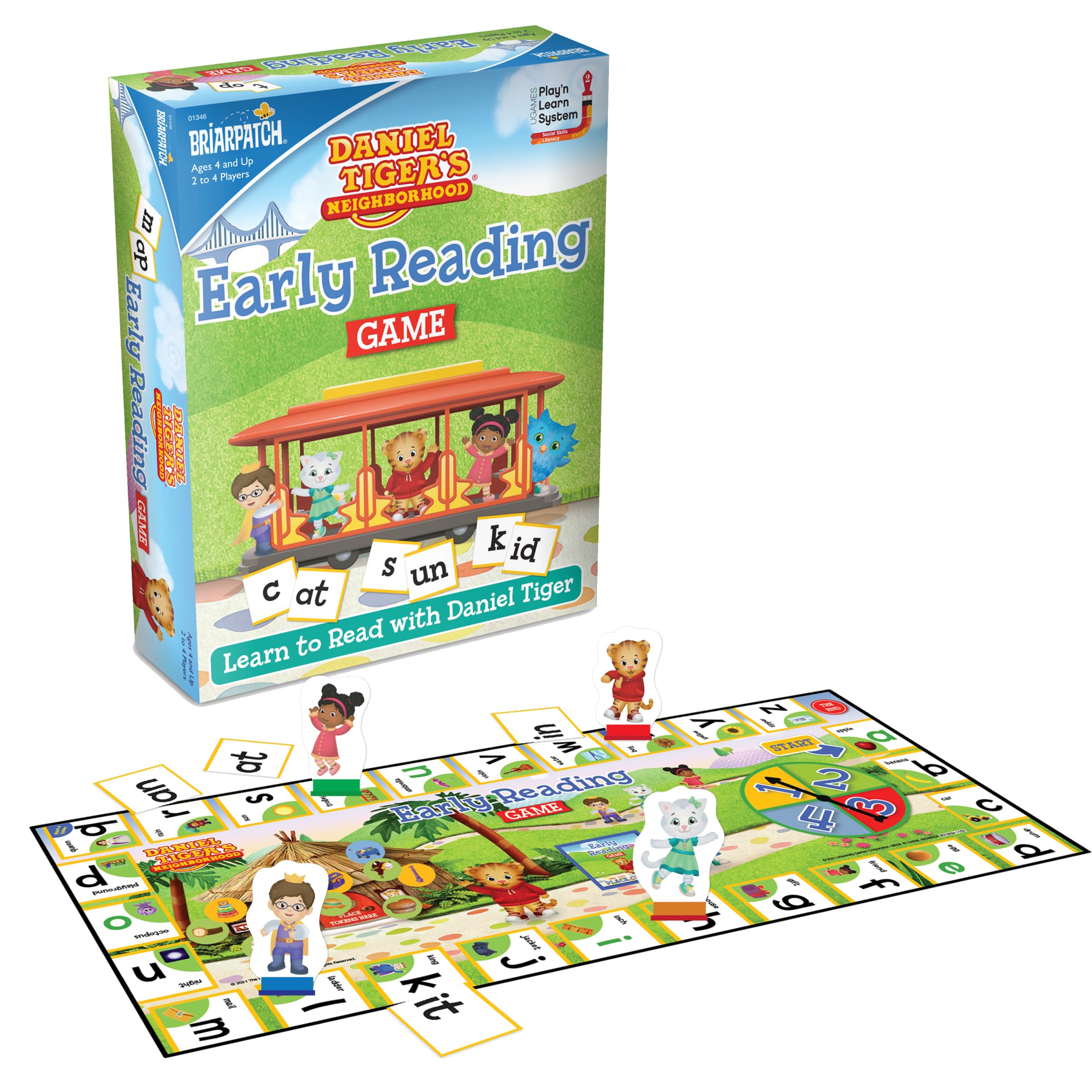 Briarpatch, Daniel Tiger's Neighborhood Early Reader Game, Based on Mr. Rogers, Preschool Learning For Kids