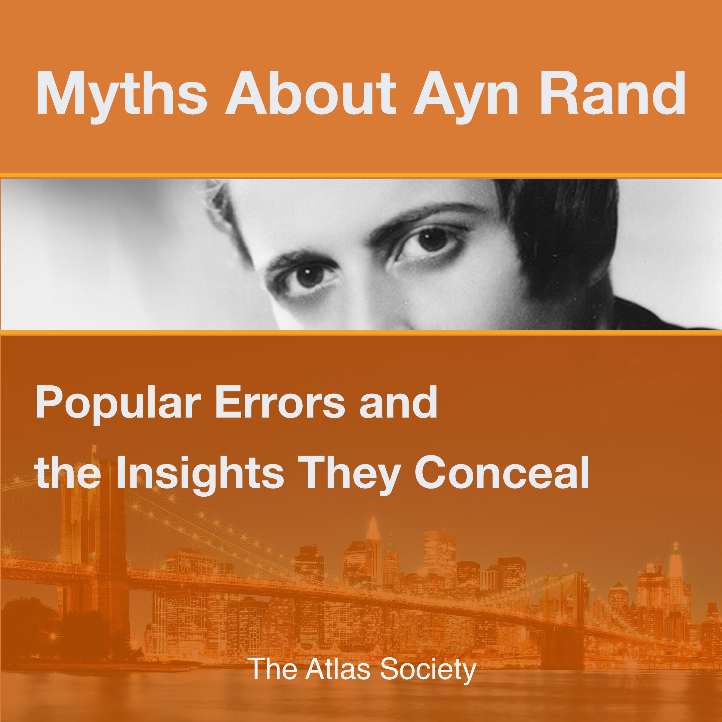 Cover art for Myths about Ayn Rand