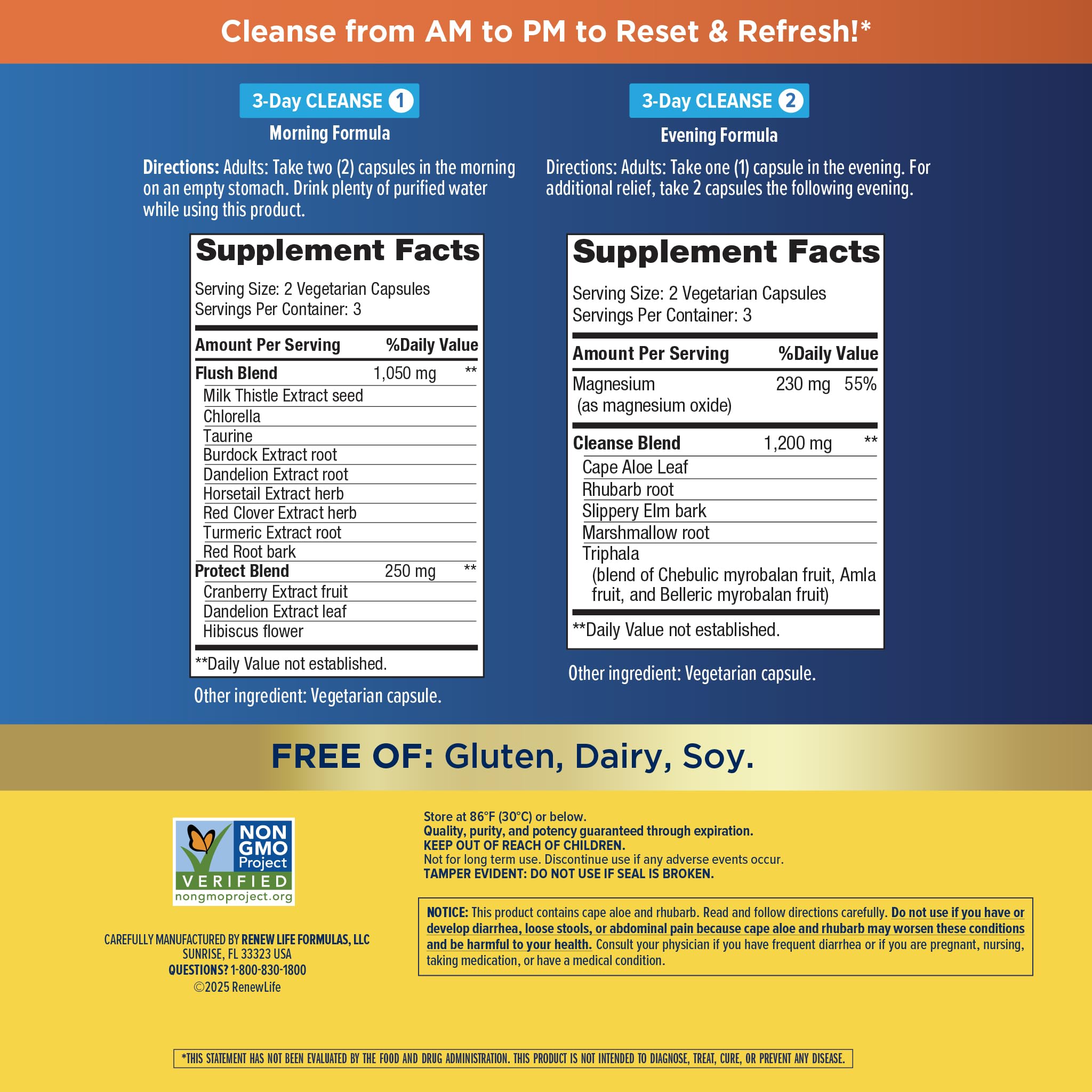 Renew Life 3 Day Cleanse | Total Body Reset — Amazon image 2