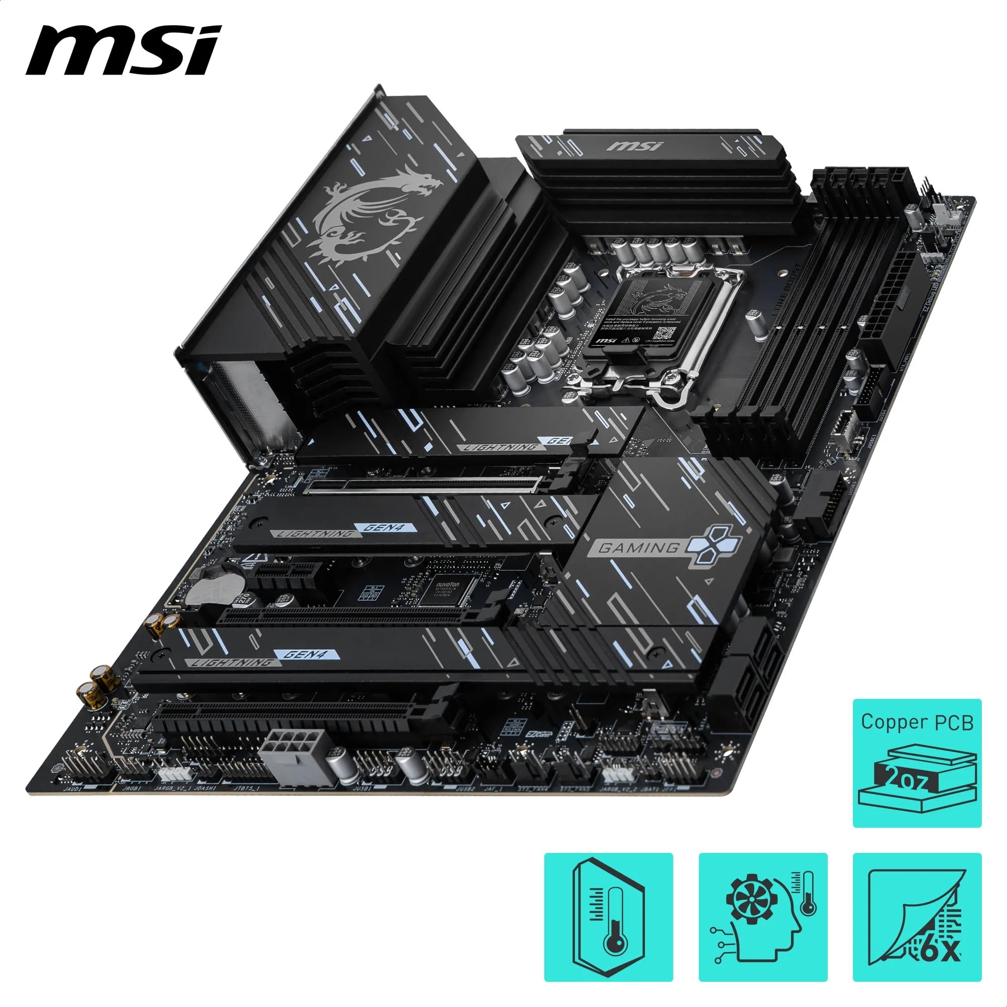 Amazon | Z890 Gaming Plus WIFI6E マザーボード、ATX-Intel Core