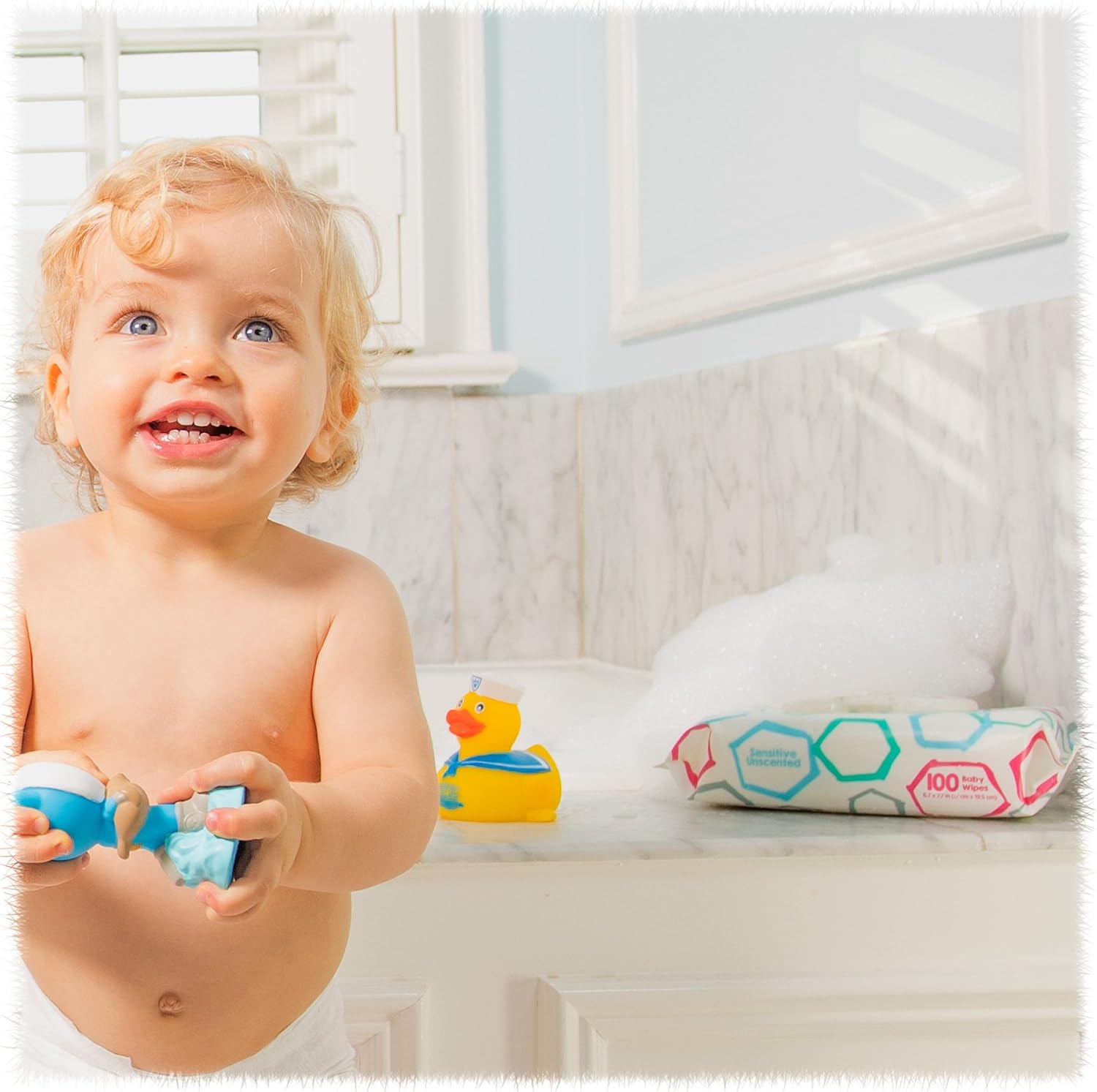 Cuties Complete Care Sensitive Baby Wipes, Unscented, 600 Count