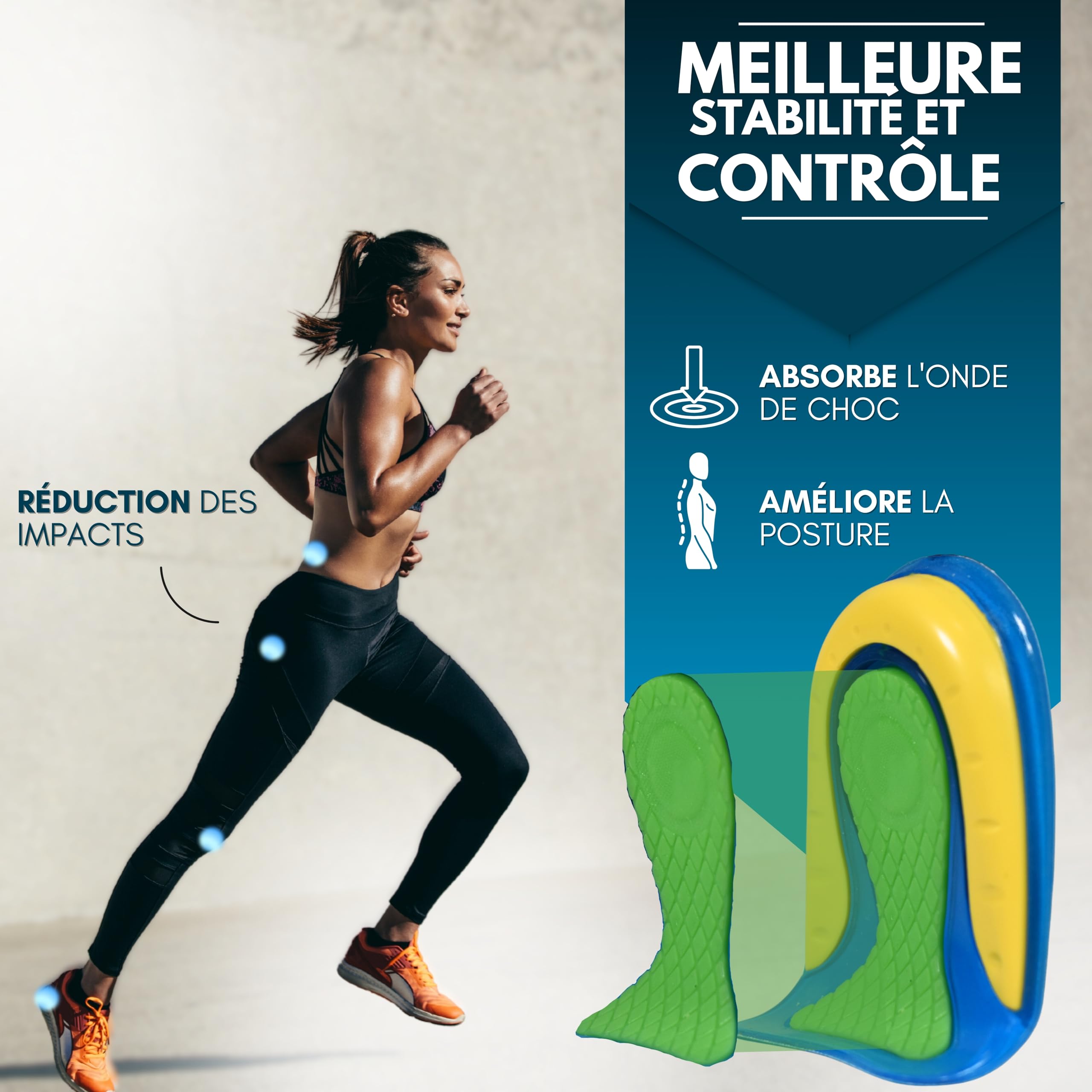 2 paires Semelles pour épine calcanéenne,Semelles confort en gel de 2 paires Semelles pour épine calcanéenne,Semelles confort en gel de
