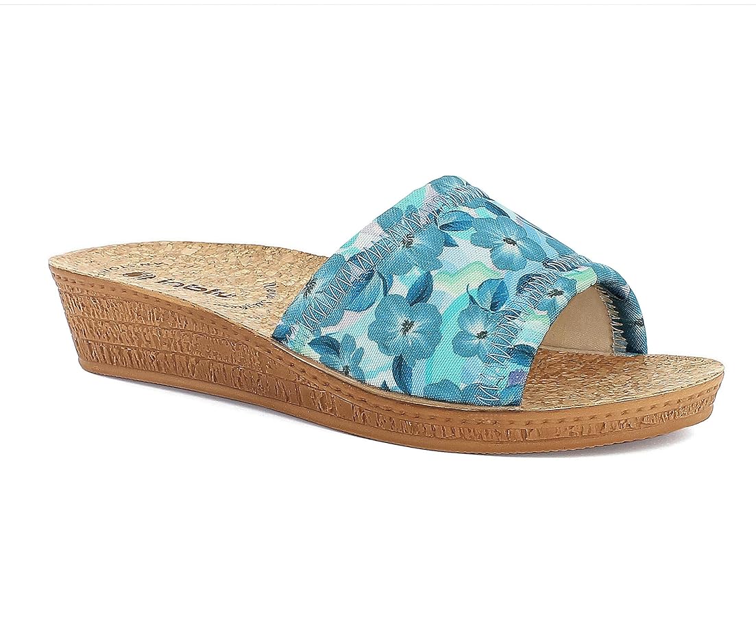 ciabatte donna a fascia suola in sughero Inblu STEVIA (AZZURRO, Sistema  Taglie Calzature EU, Adulto, Donna, Numero, Media, 36) : Amazon.it: Moda