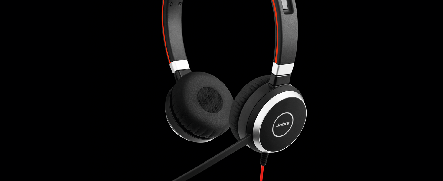 Jabra Evolve 40 Stereo Headset - Unified Communications Headphones