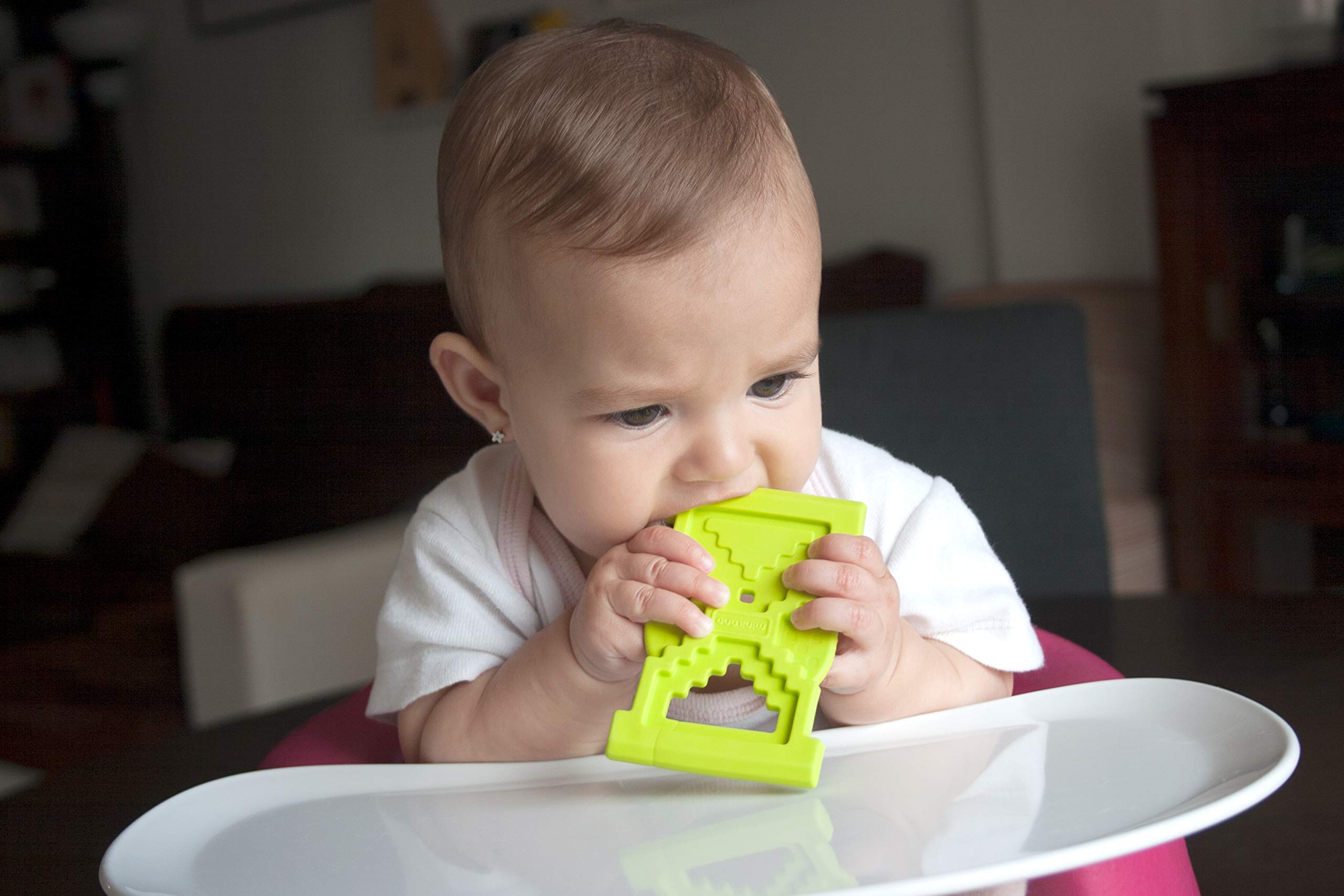Beißringe Pixel Teethers, 12 Stück-97299
