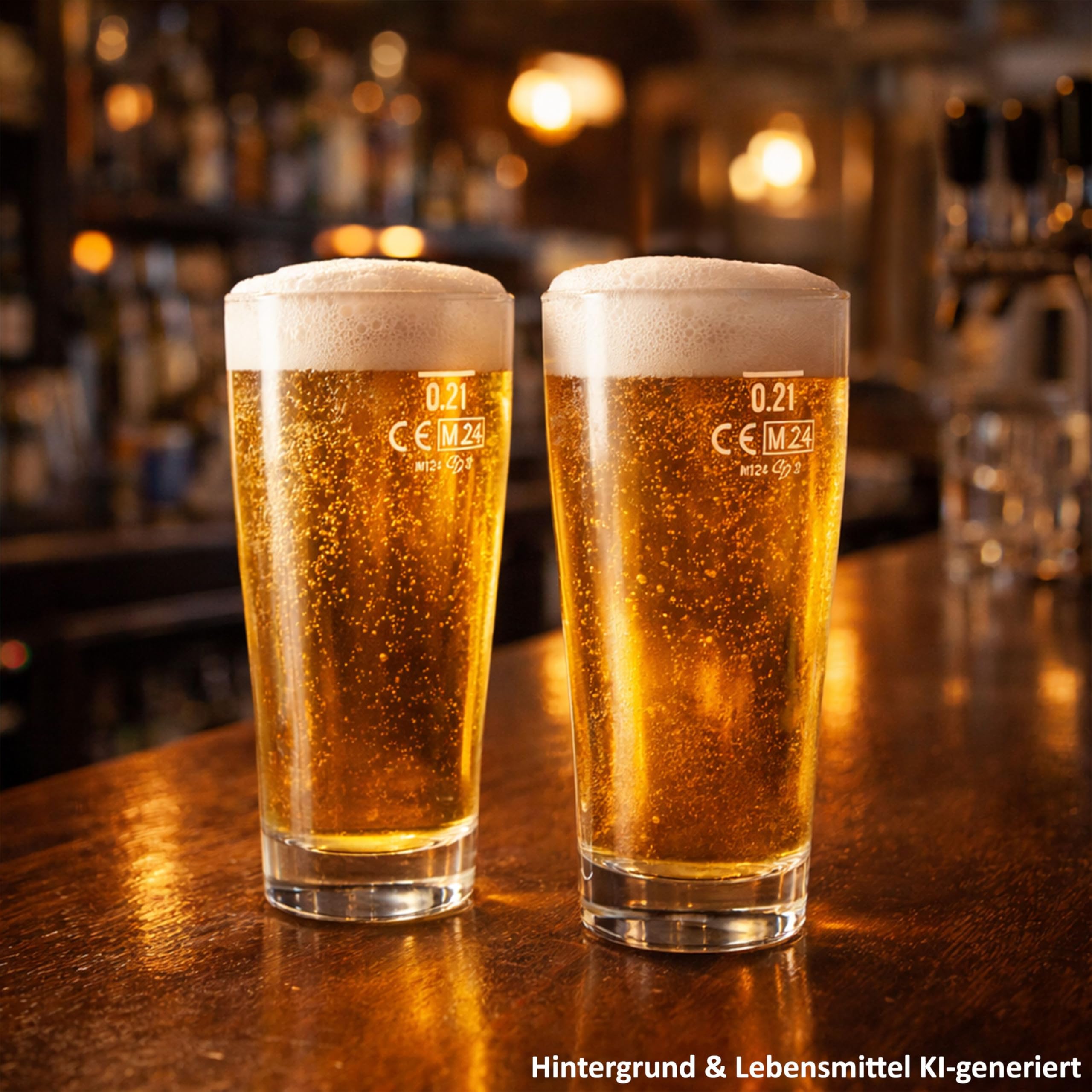 MamboCat 96er Set Willibecher 0,2 L geeicht I Biergläser aus klarem Glas mit Eichstrich I Trinkgläser für Bier, Wasser, Cocktails & Softgetränke ideal für Gastro, Bars & Restaurants