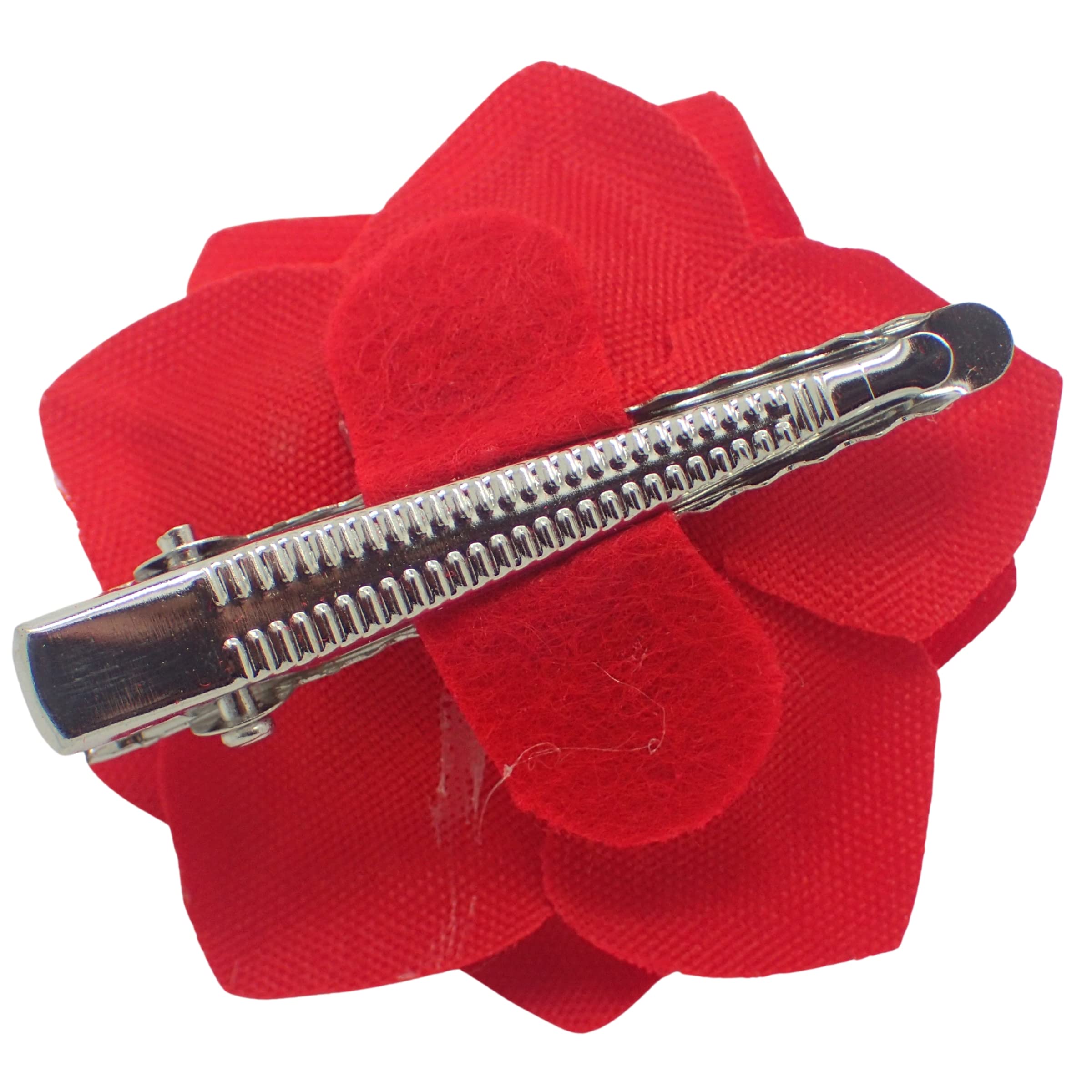 Topkids Accessories Flower Hair Clip or Brooch clip, Hair Accessories for Women Hair clips for Girls and Women Hair grips - Image 2