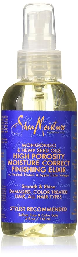 Mongongo & Hemp Seed Oils High Porosity Moisture-Seal Finishing Elixir by Shea Moisture